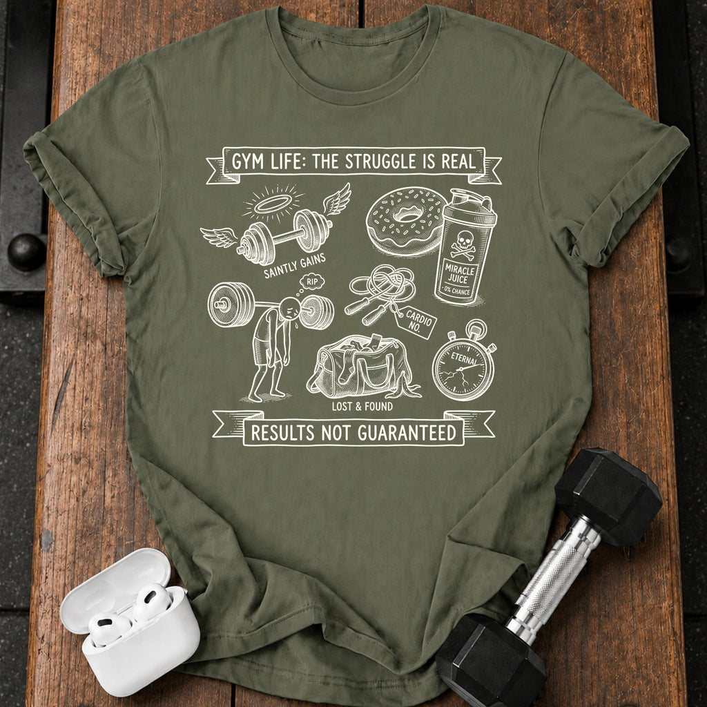 Gym Struggle Is Real T-Shirt