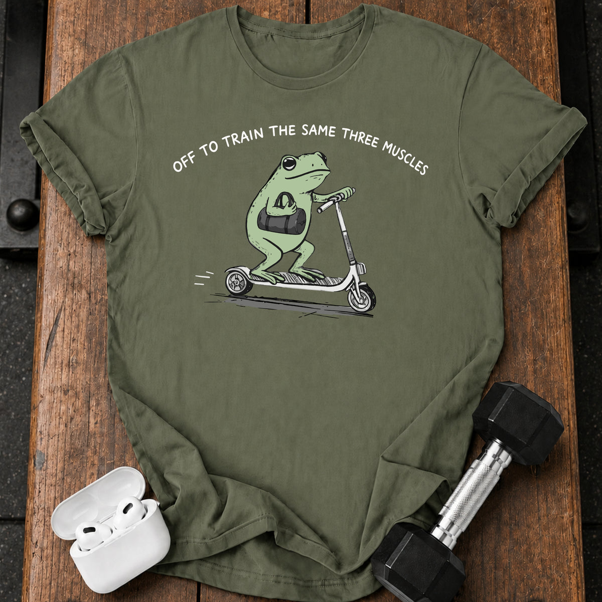 Same Three Muscles Frog T-Shirt