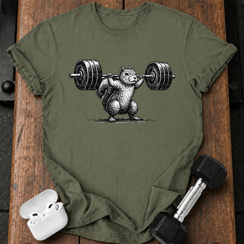 Swole Squirrel Gym T-Shirt