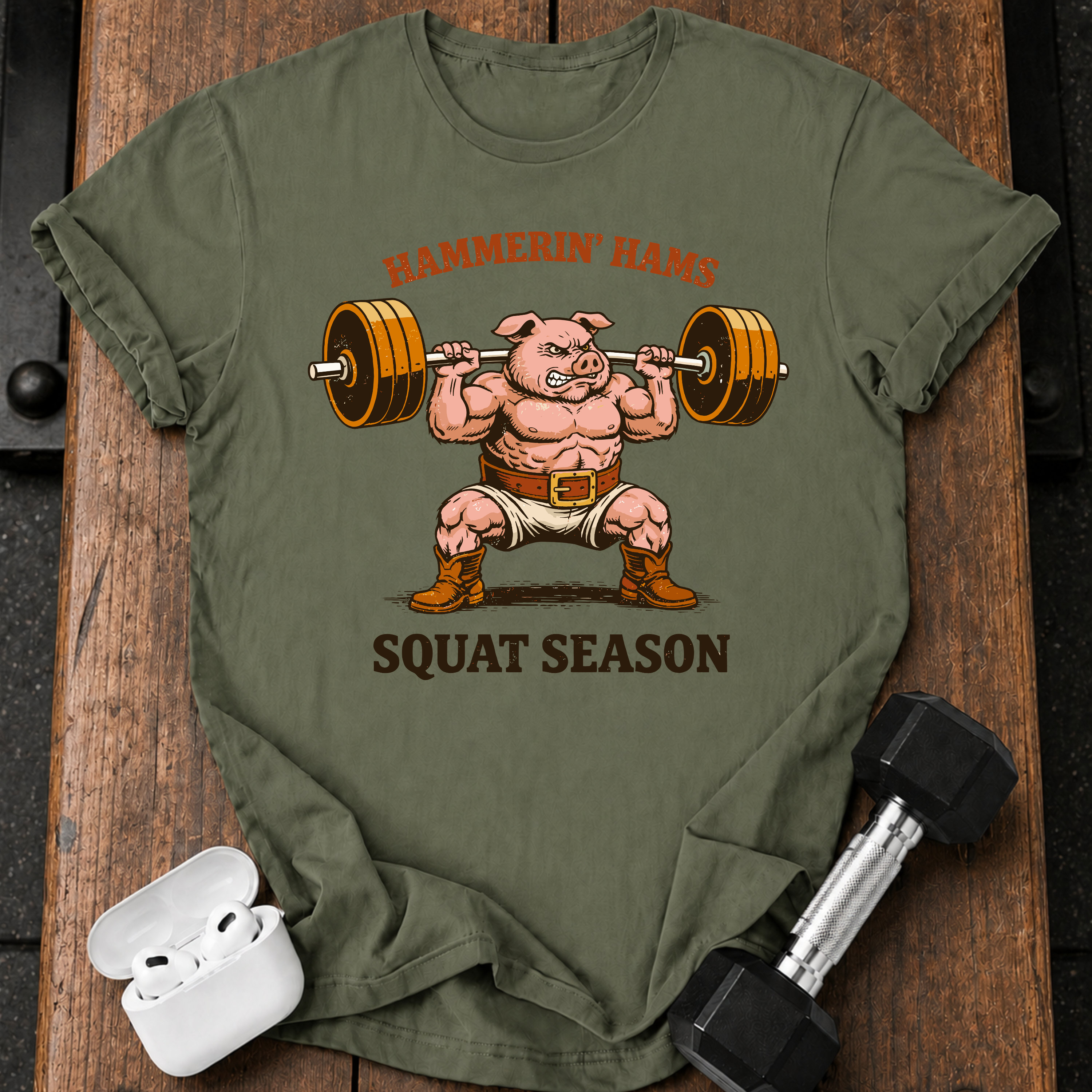 Hammerin Hams Gym T-Shirt