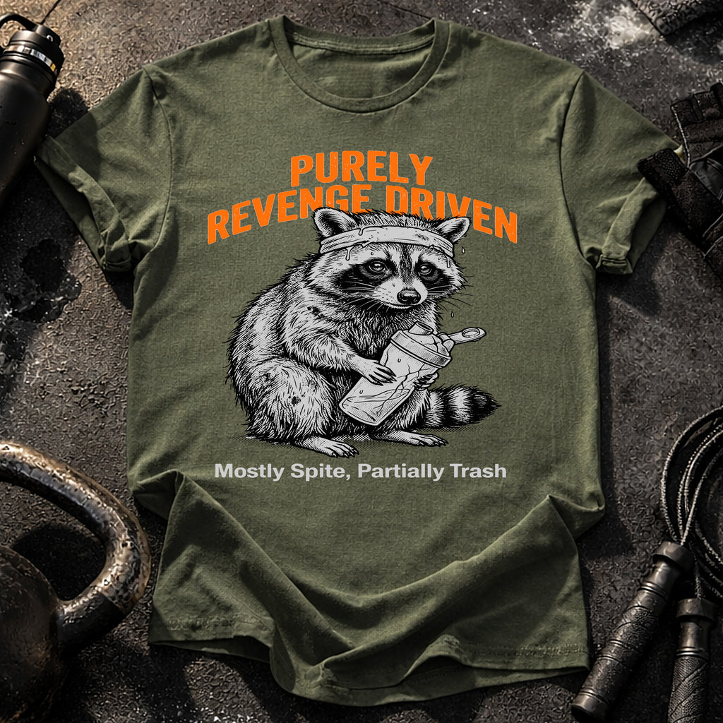 Revenge Driven Raccoon T-Shirt