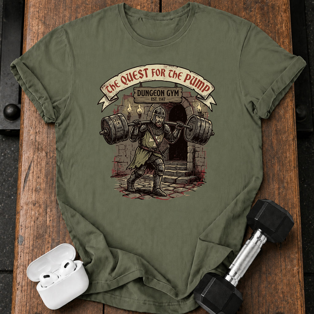 The Quest For The Pump T-Shirt