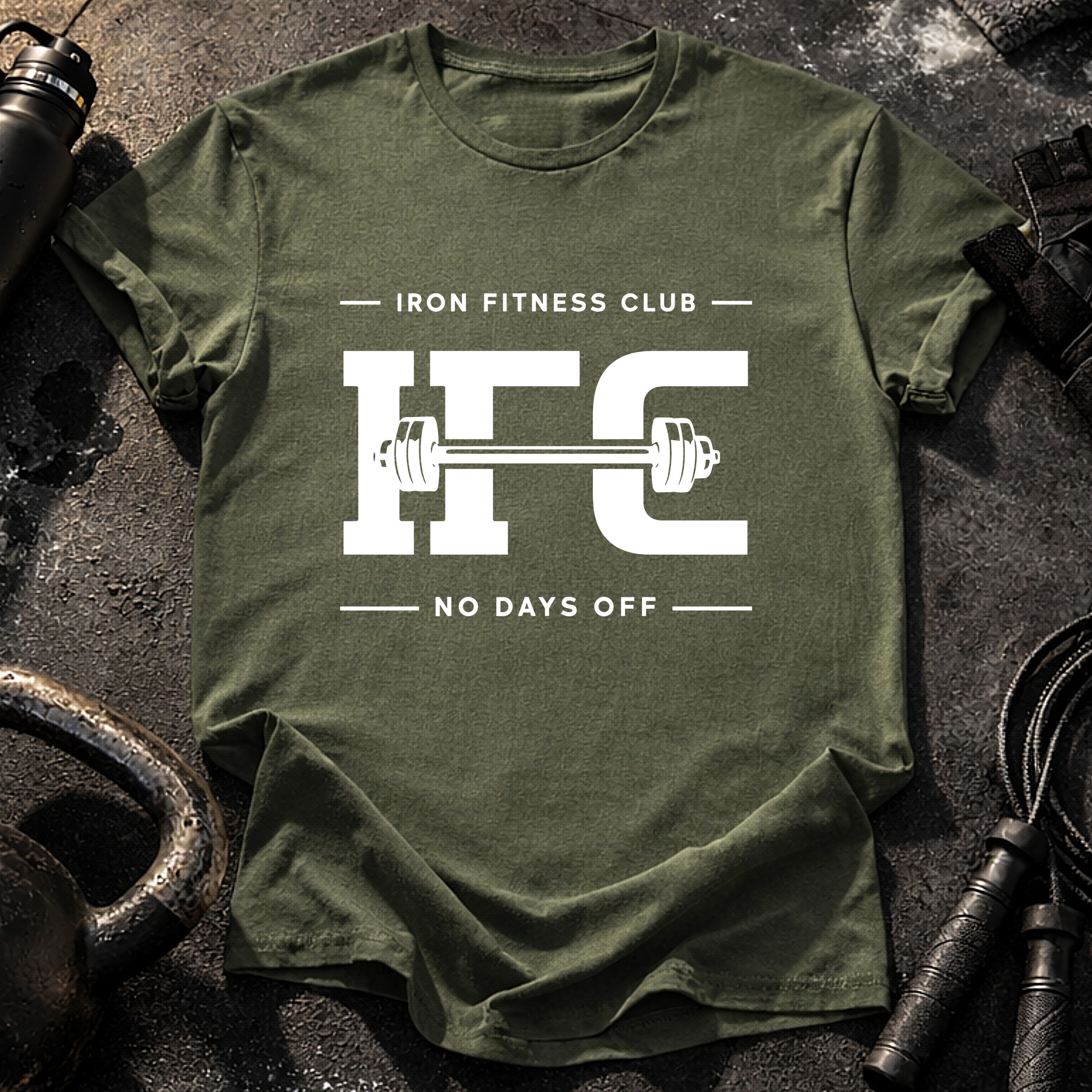 Iron Fitness No Days T-Shirt