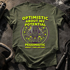 Optimistic Pessimistic Leg Day T-Shirt