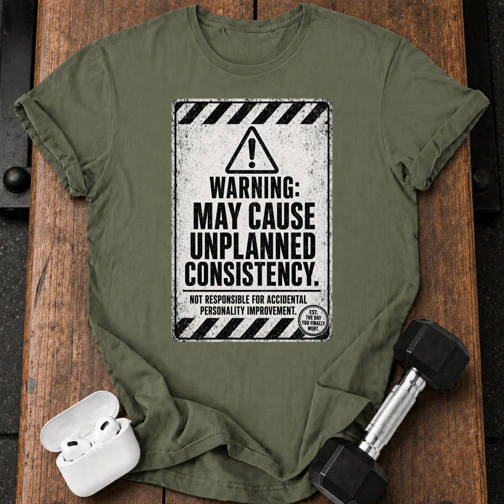 Accidental Consistency Warning T-Shirt