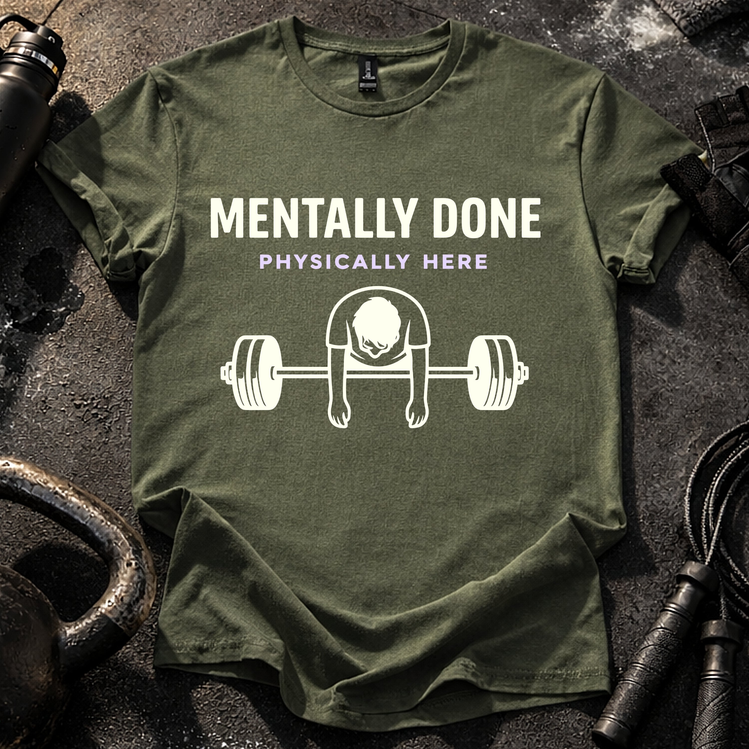 Mentally Done Gym T-Shirt