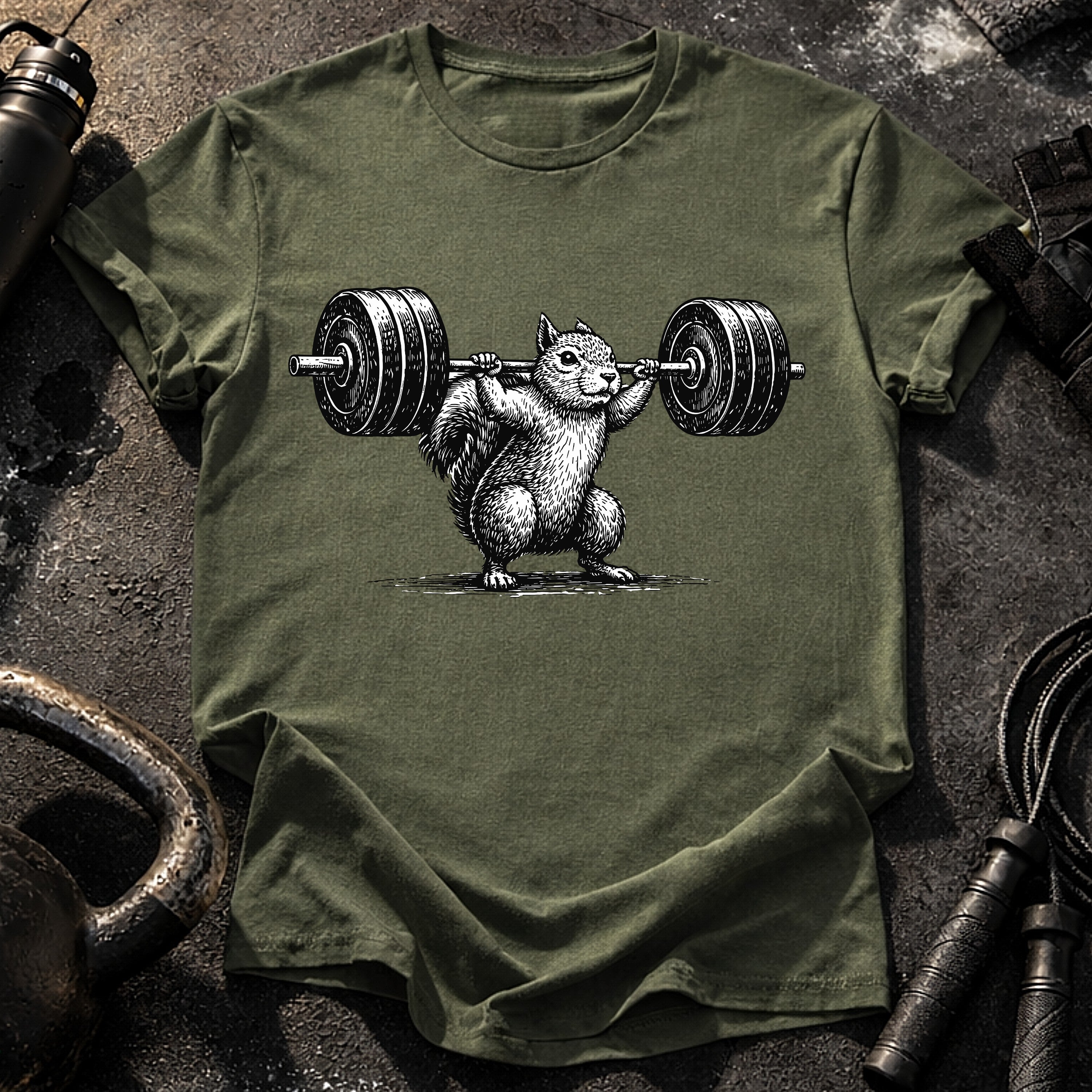 Swole Squirrel Gym T-Shirt