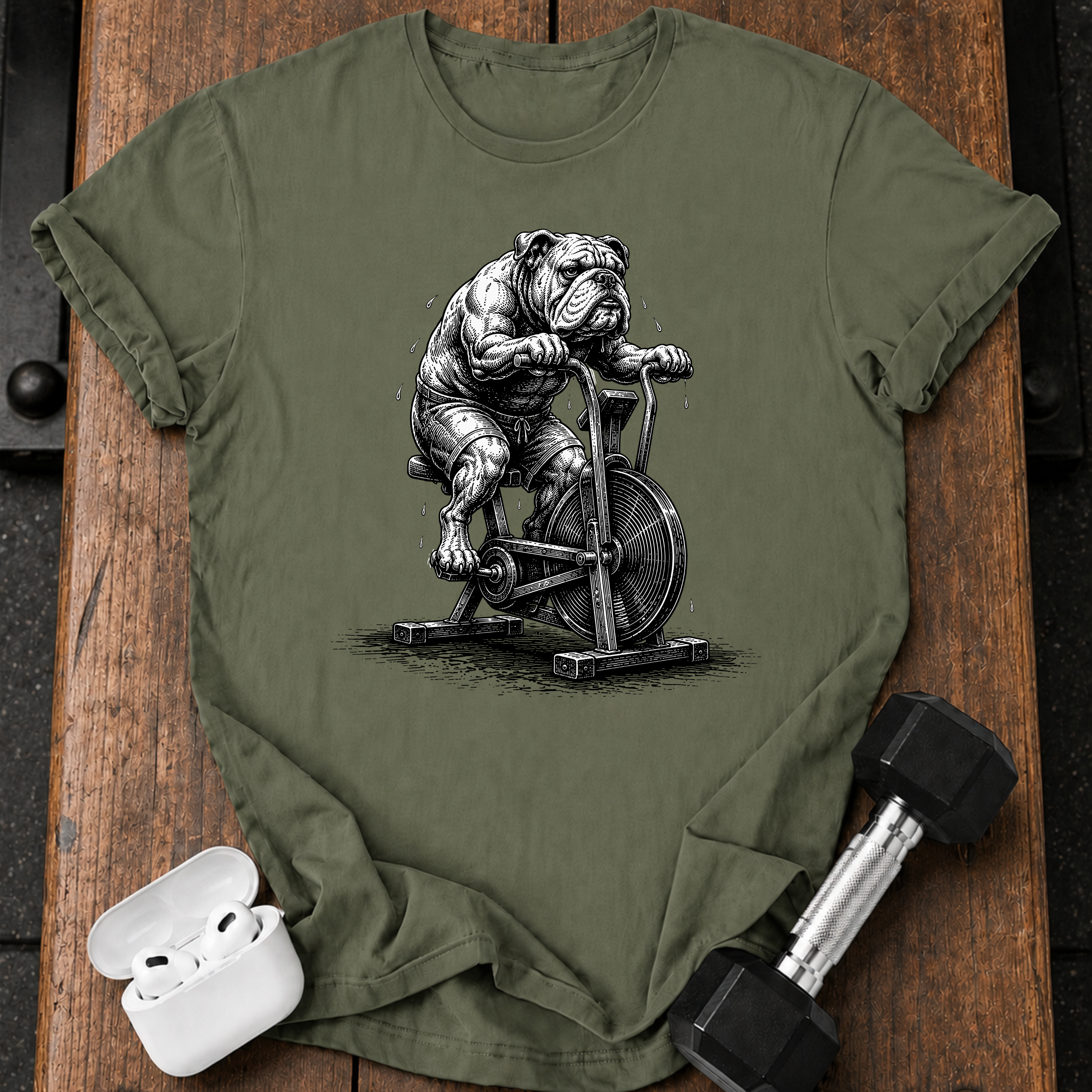 Bulldog Air Bike T-Shirt