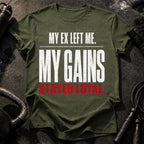 Ex Left Gains Stayed T-Shirt