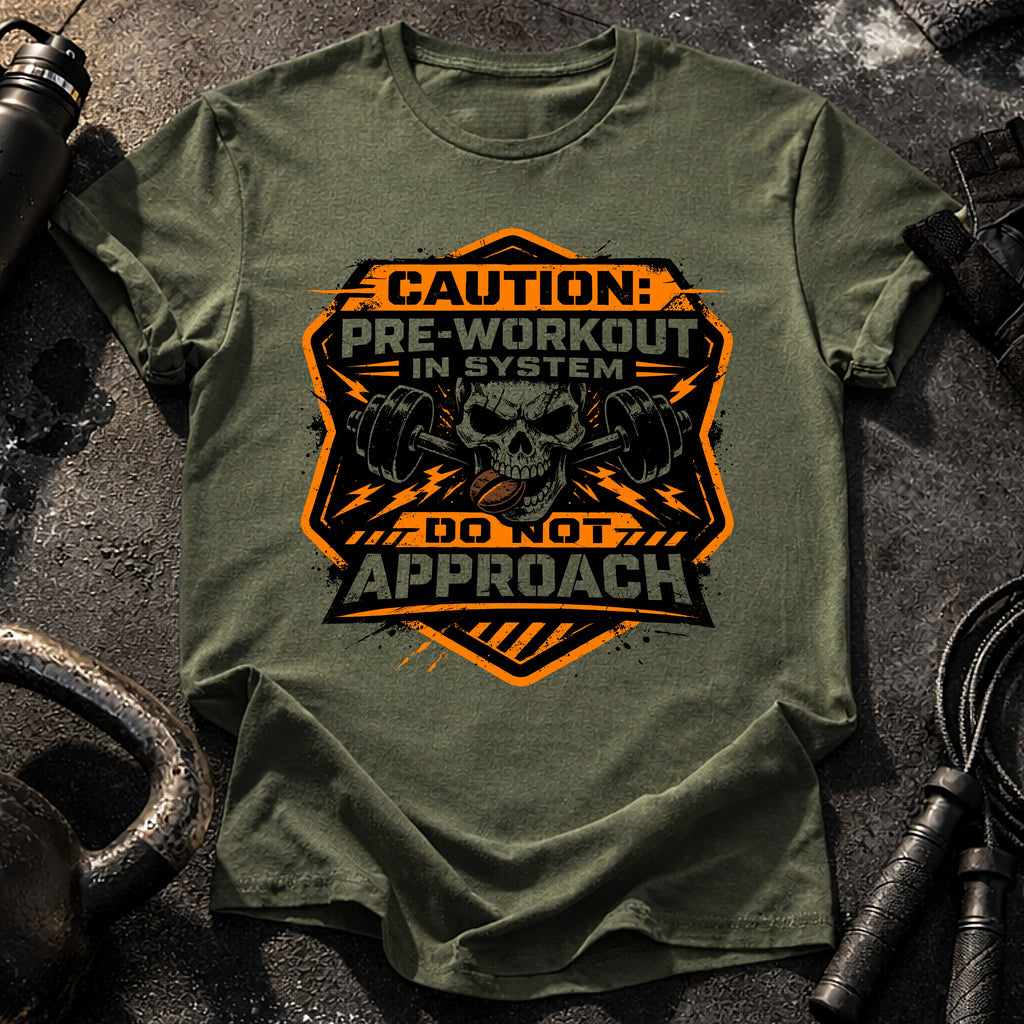 Pre Workout Warning T-Shirt