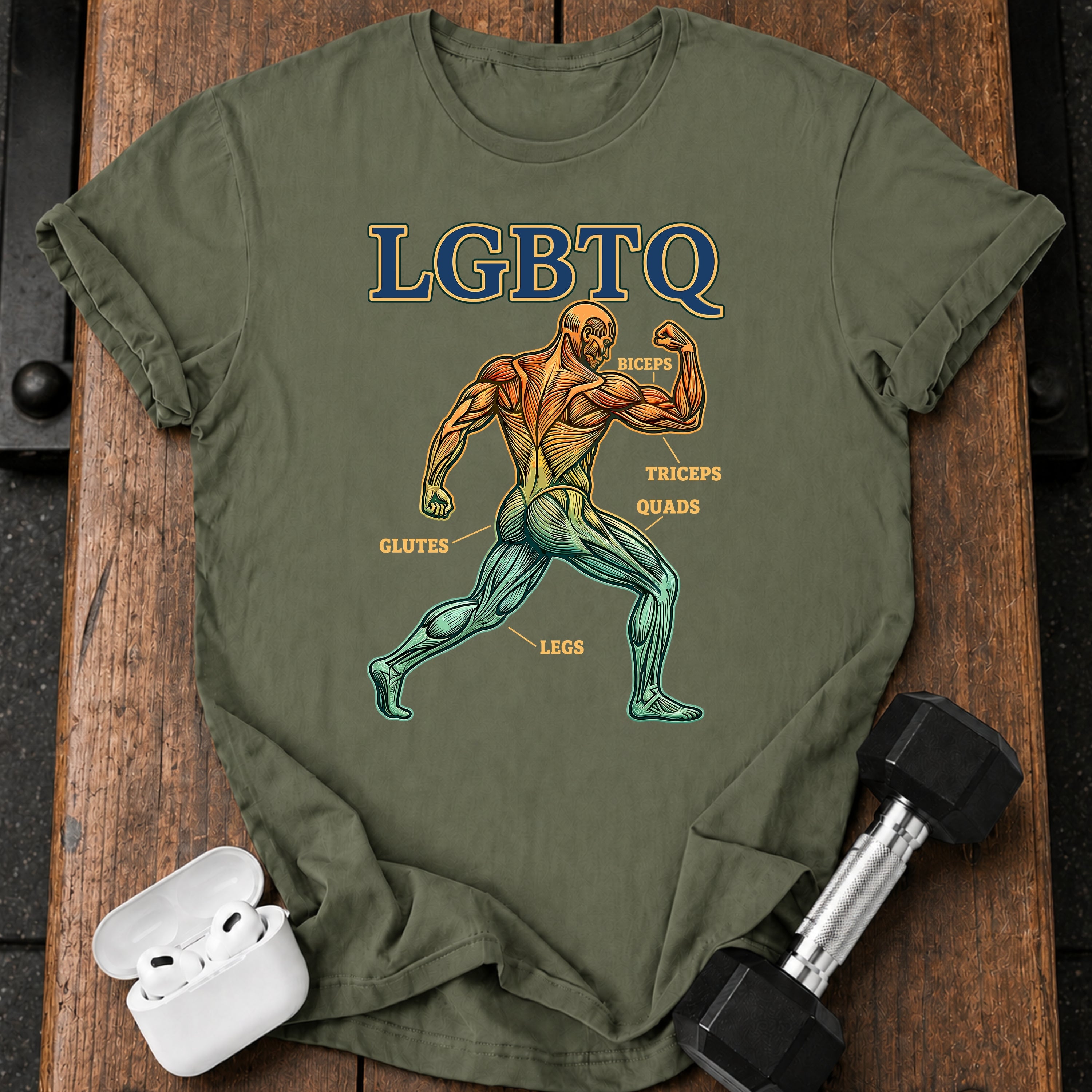 LGBTQ Funny  Gym T-Shirt
