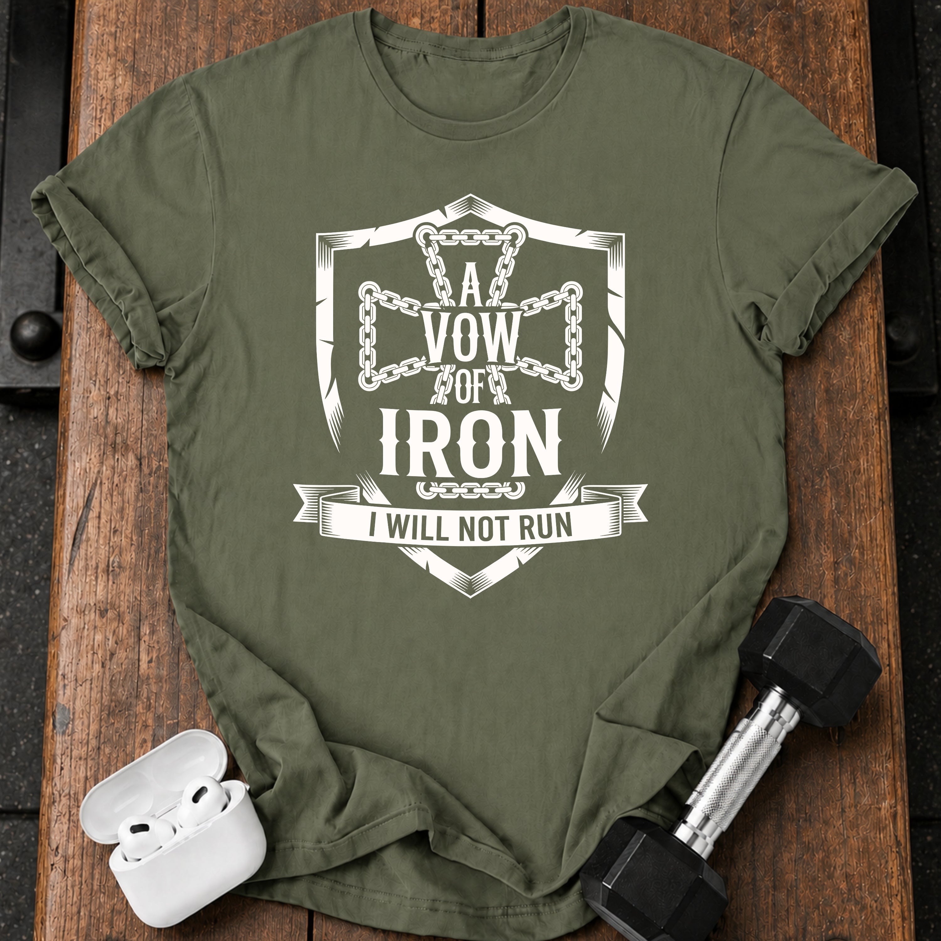 Vow Of Iron Gym T-Shirt