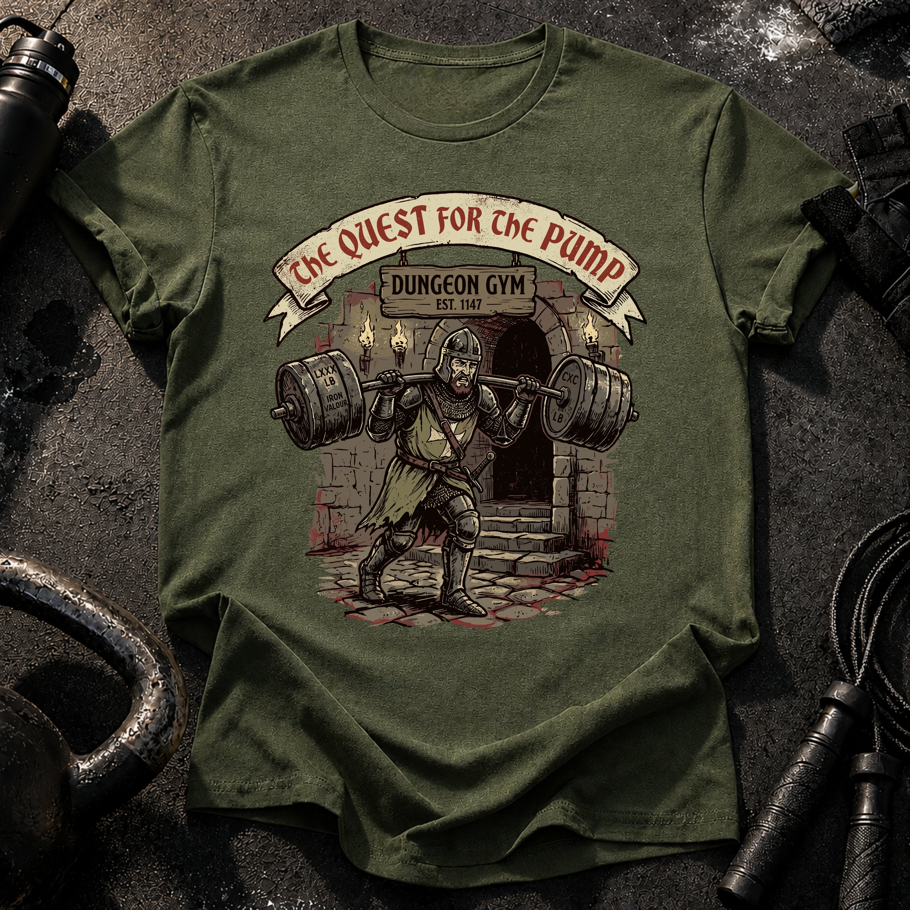 The Quest For The Pump T-Shirt