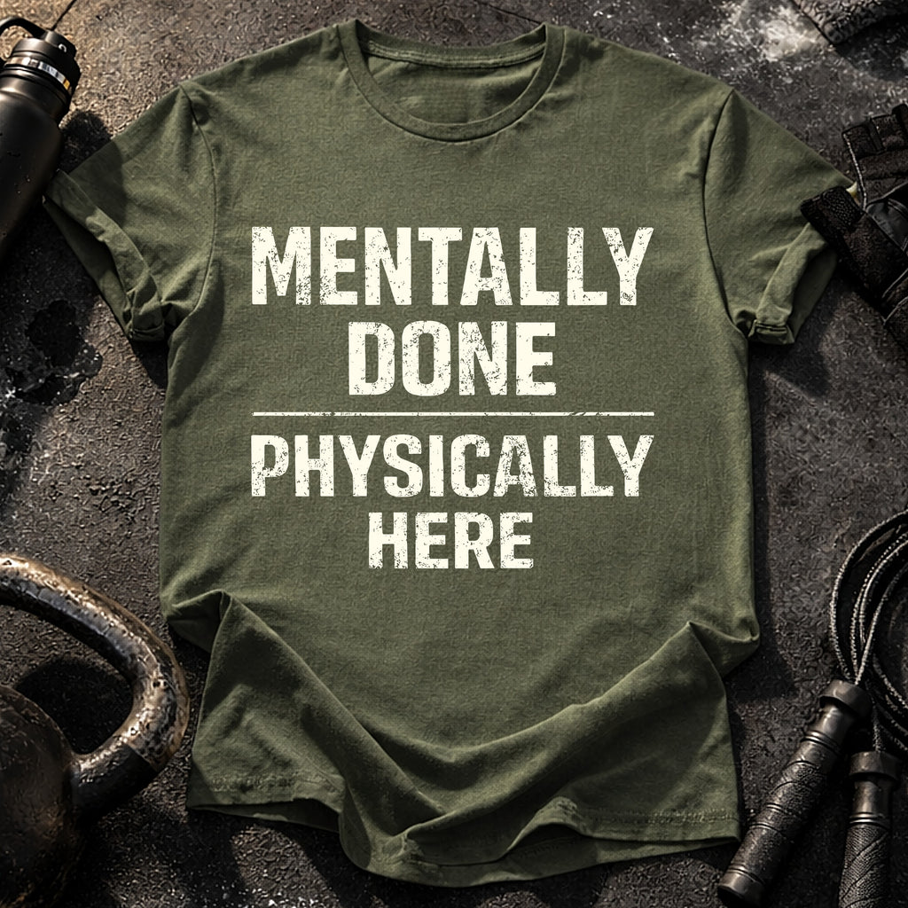 Mentally Done T-Shirt