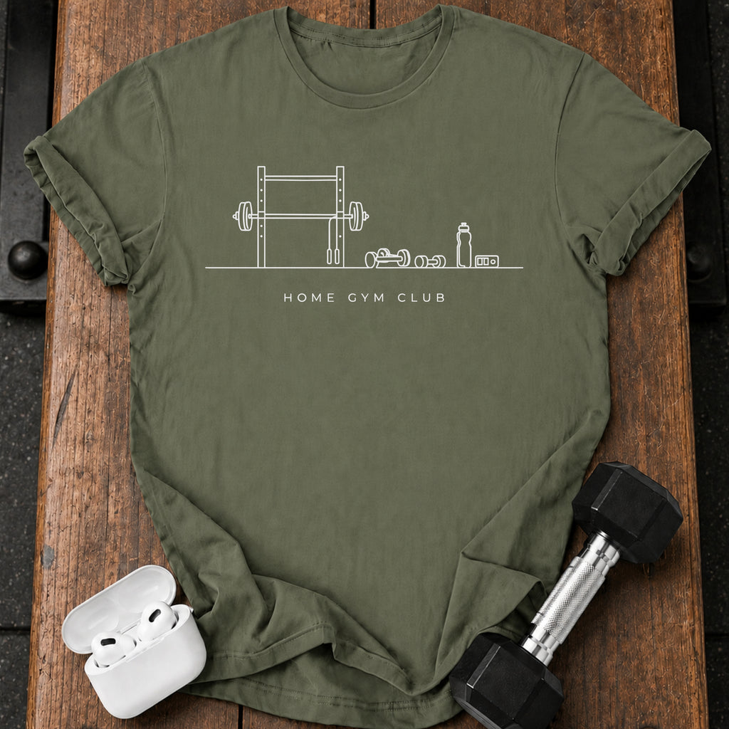 Home Gym Club T-Shirt