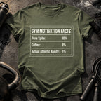 Motivation Facts Gym T-Shirt