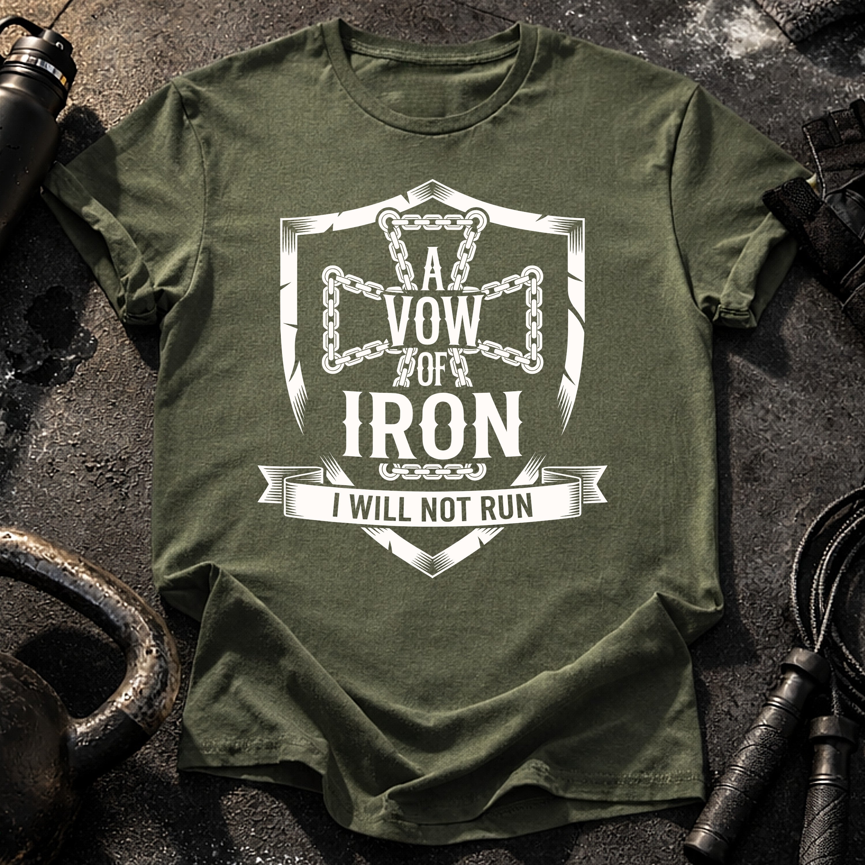 Vow Of Iron Gym T-Shirt