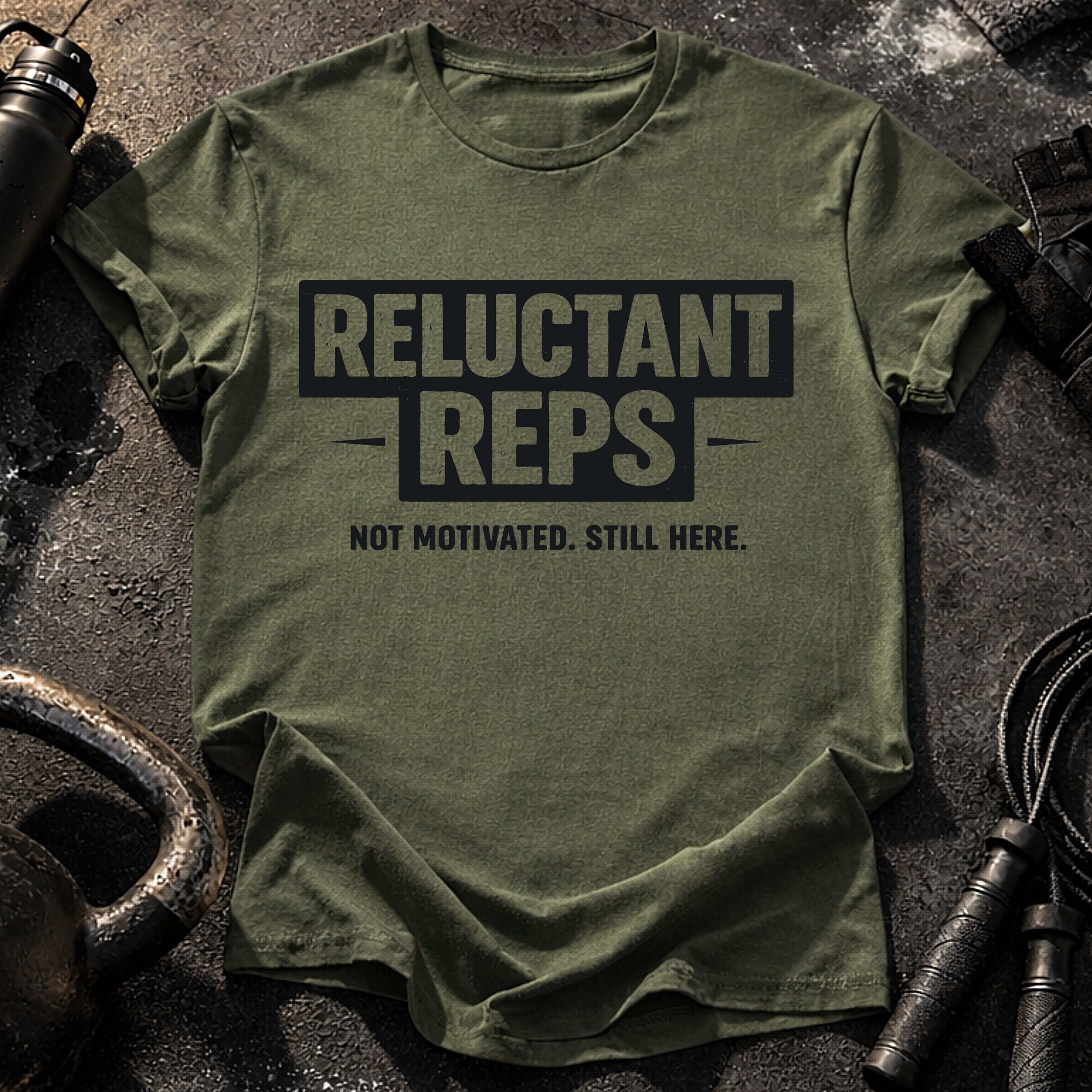 Reluctant Reps Gym T-Shirt