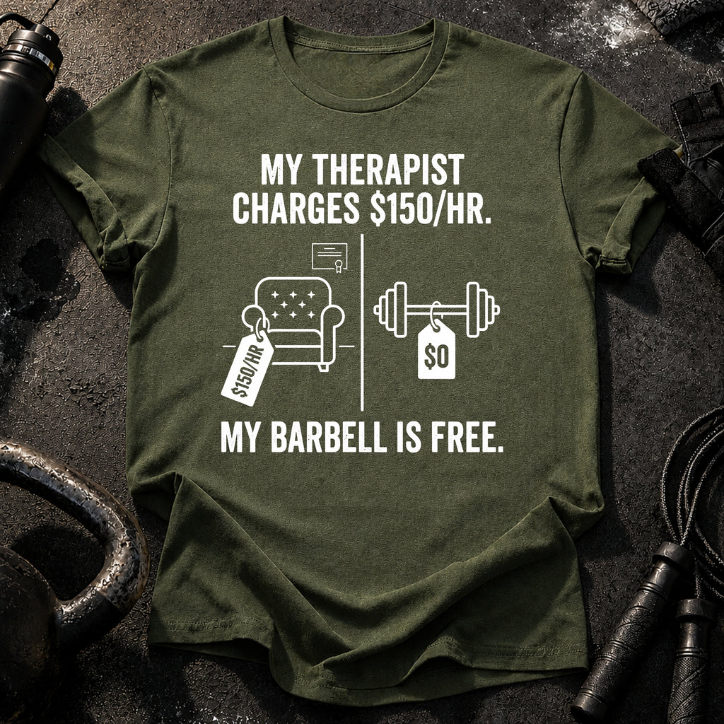 Therapist Vs Barbell T-Shirt