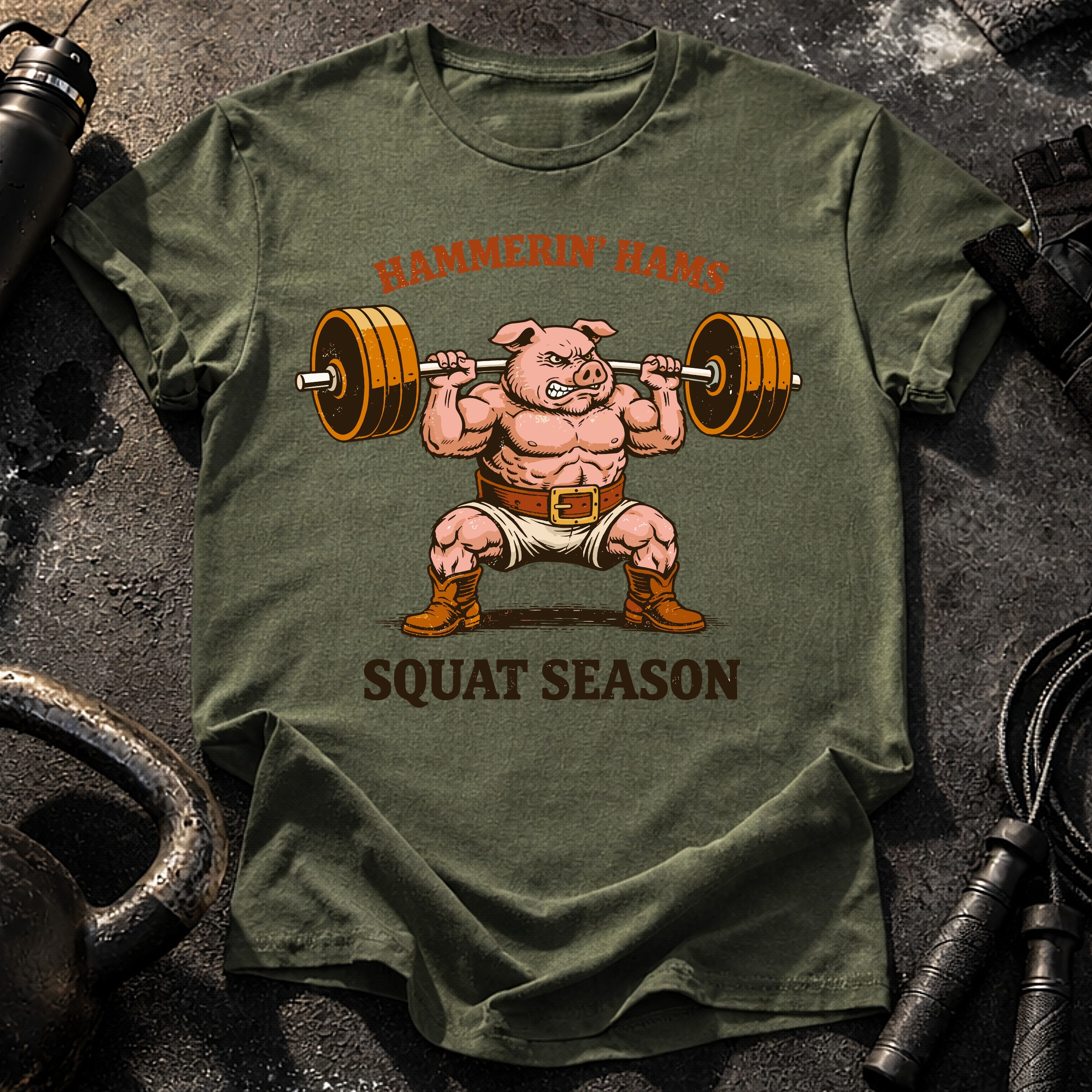 Hammerin Hams Gym T-Shirt