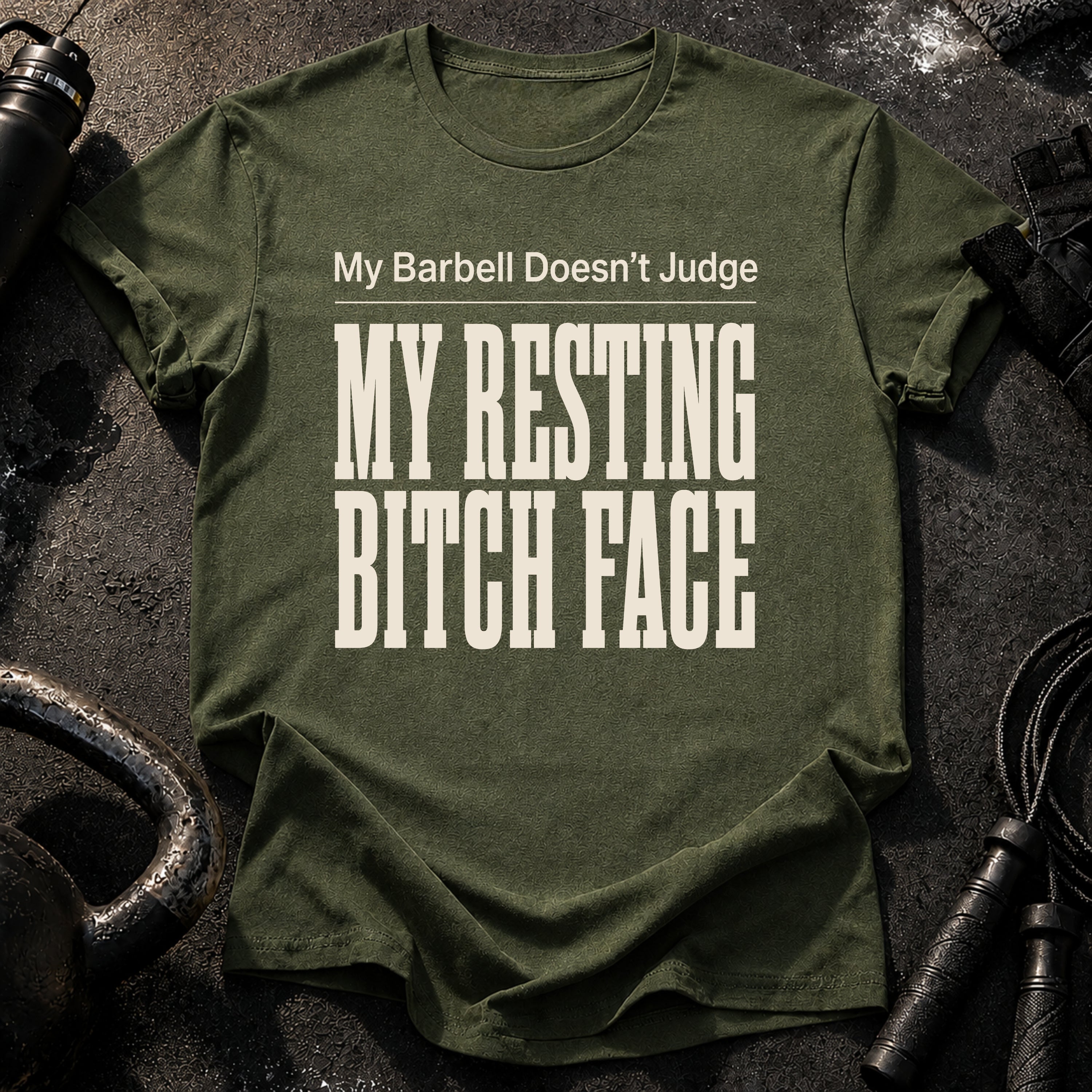 Barbell No Judge T-Shirt