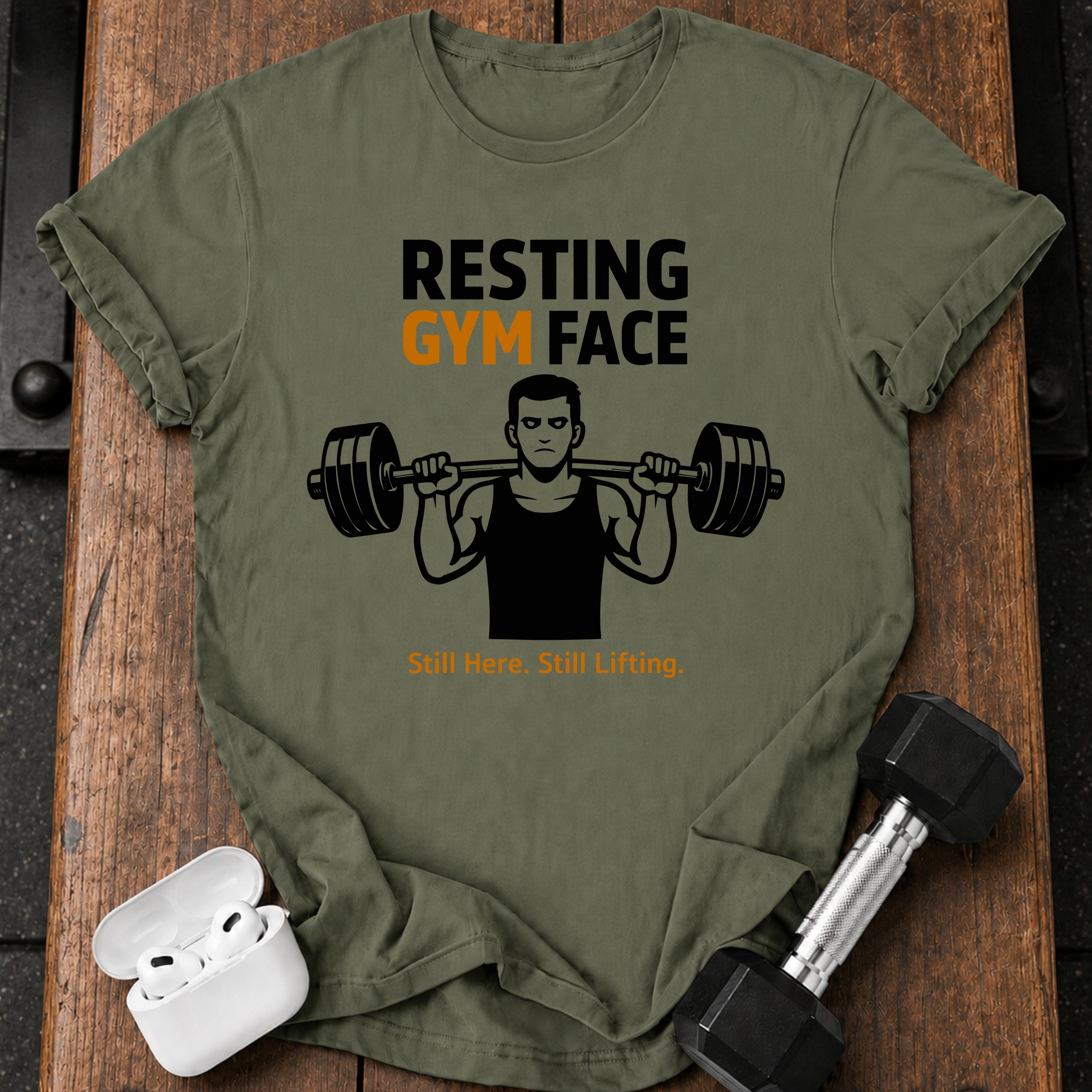 Resting Gym Face T-Shirt