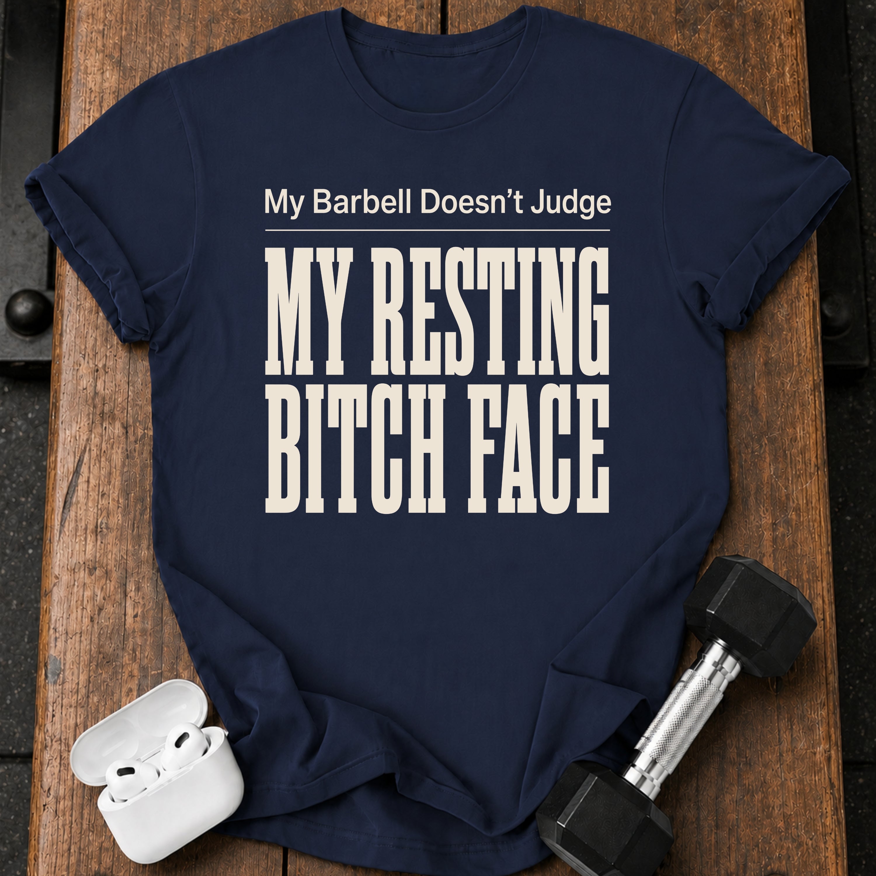 Barbell No Judge T-Shirt