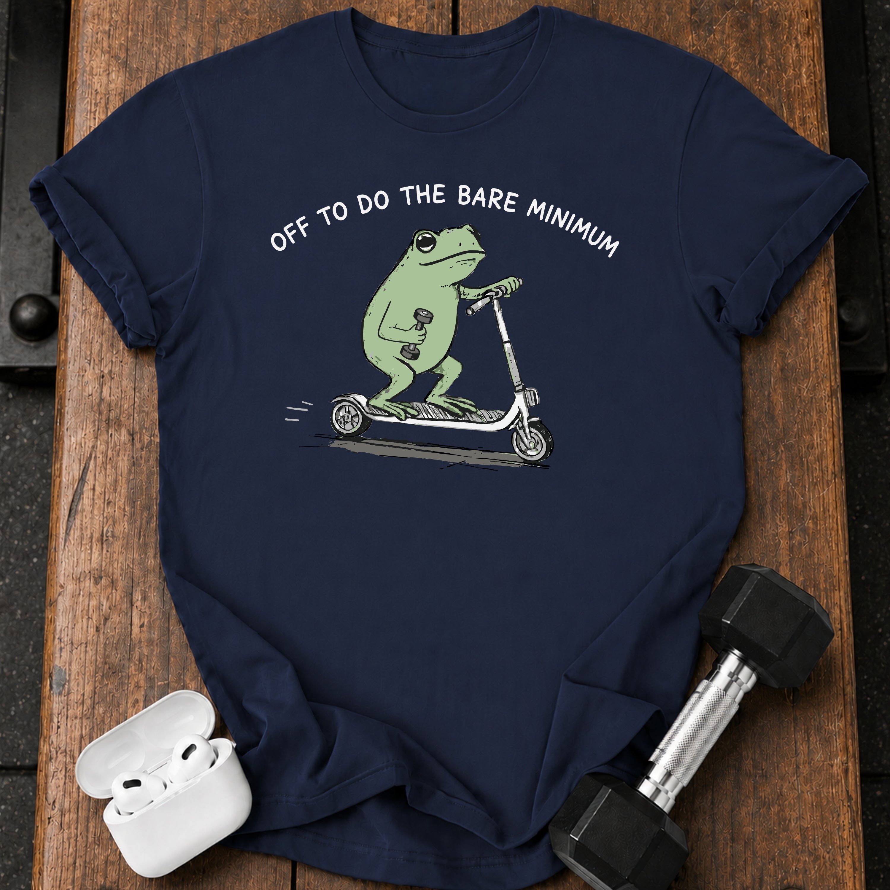 Bare Minimum Workout Frog T-Shirt