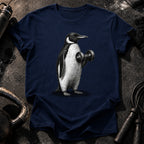 Penguin Dumbbell Curl T-Shirt