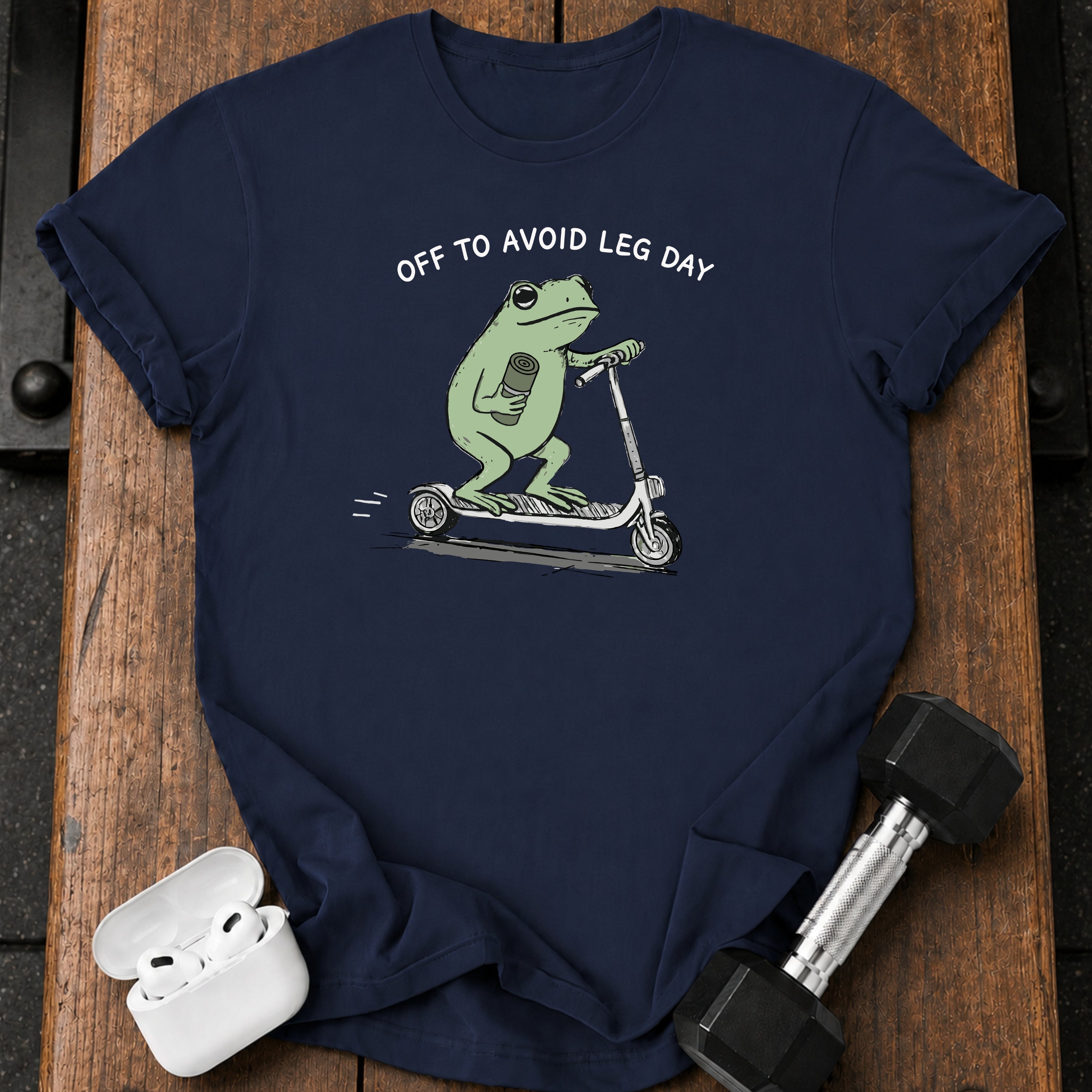 Avoiding Leg Day Frog T-Shirt