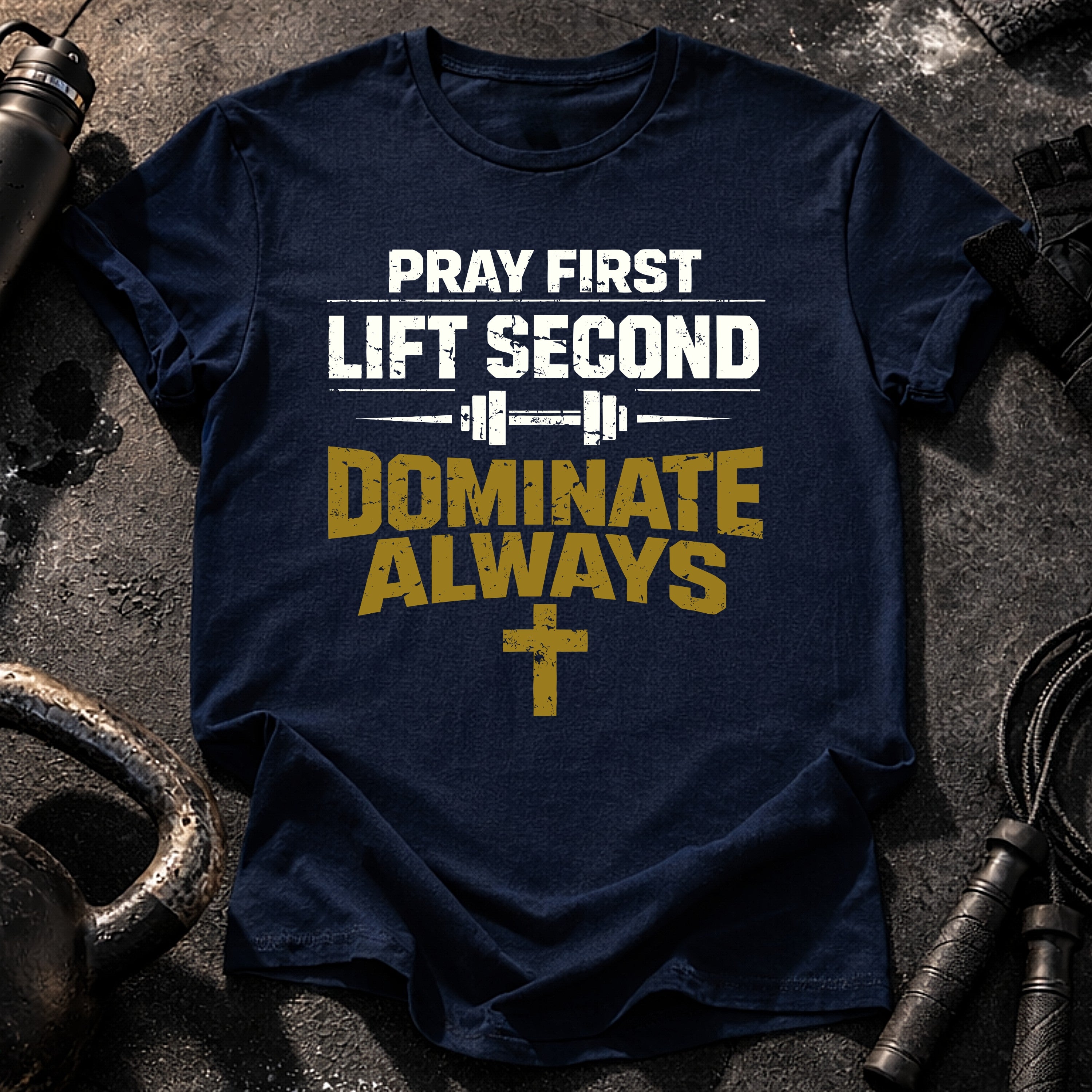 Pray First Lift Second T-Shirt