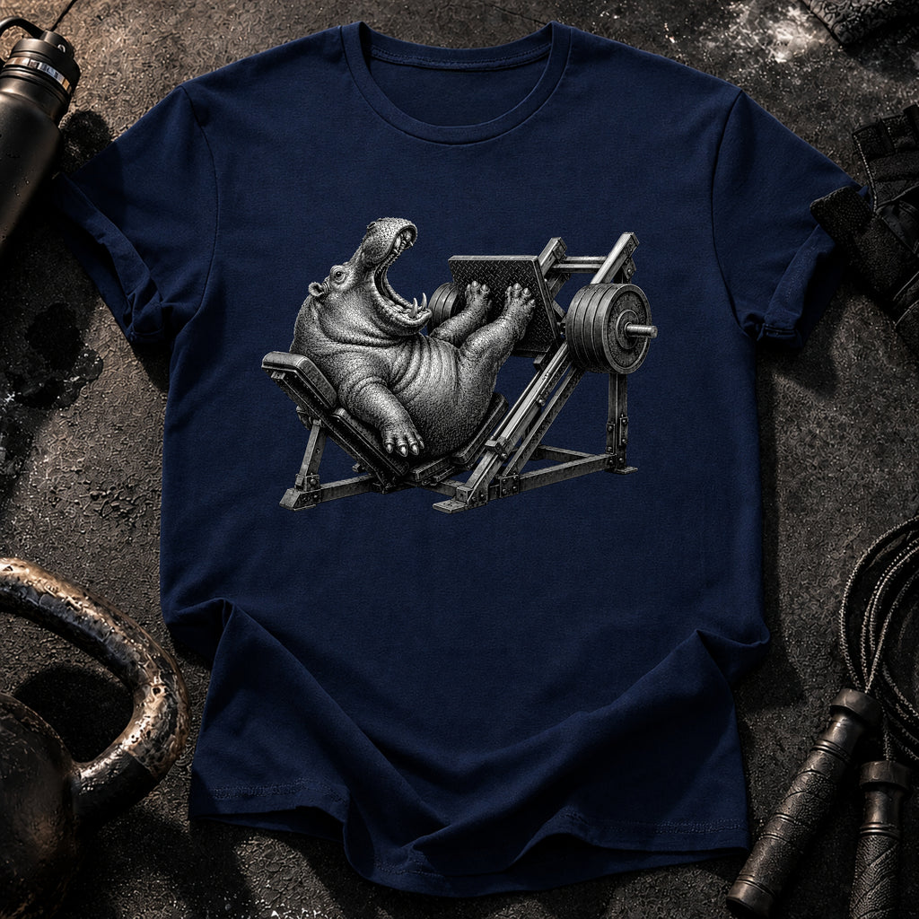 Hippo Leg Press T-Shirt