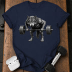 Wolf Barbell Row T-Shirt