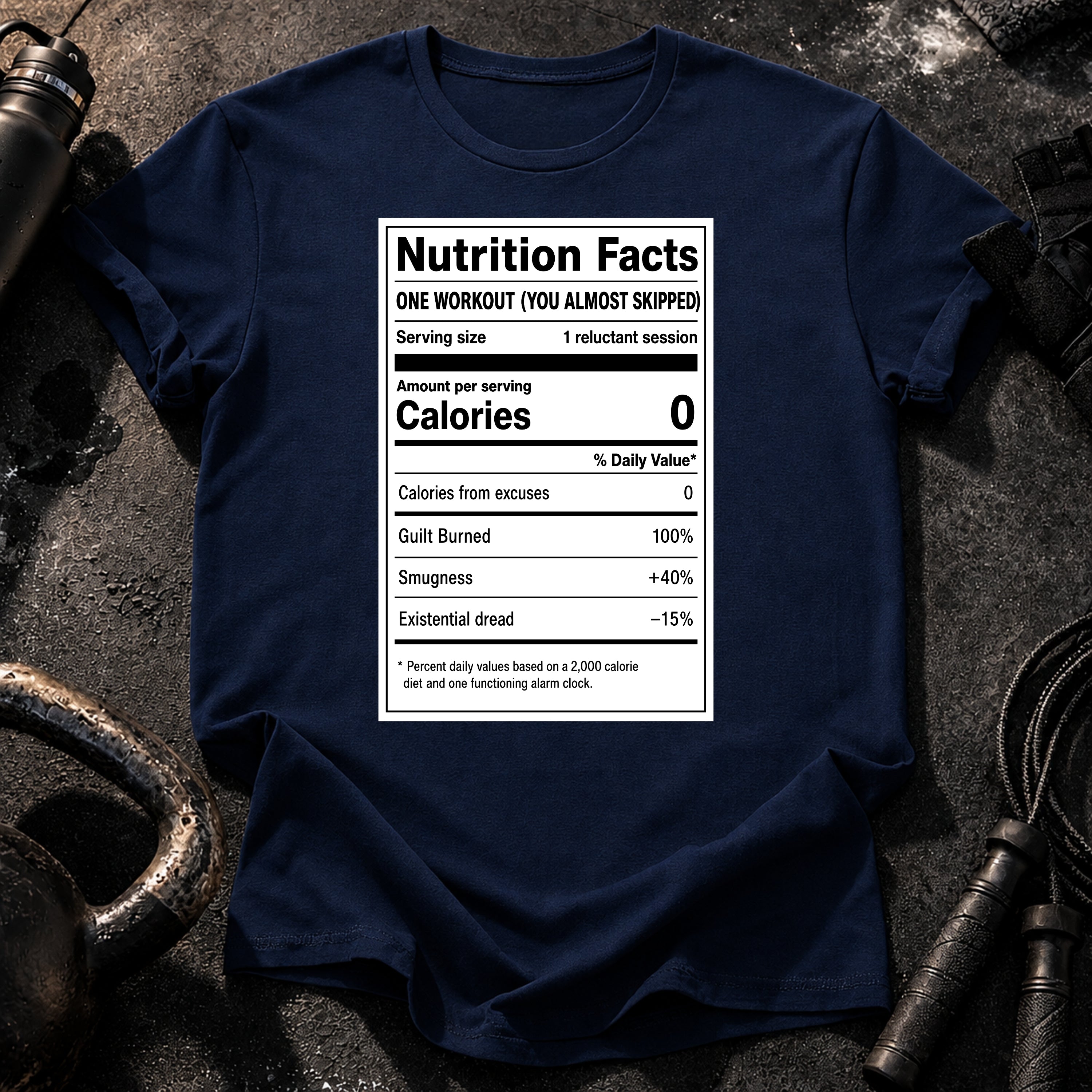 Nutrition Facts Skipped T-Shirt