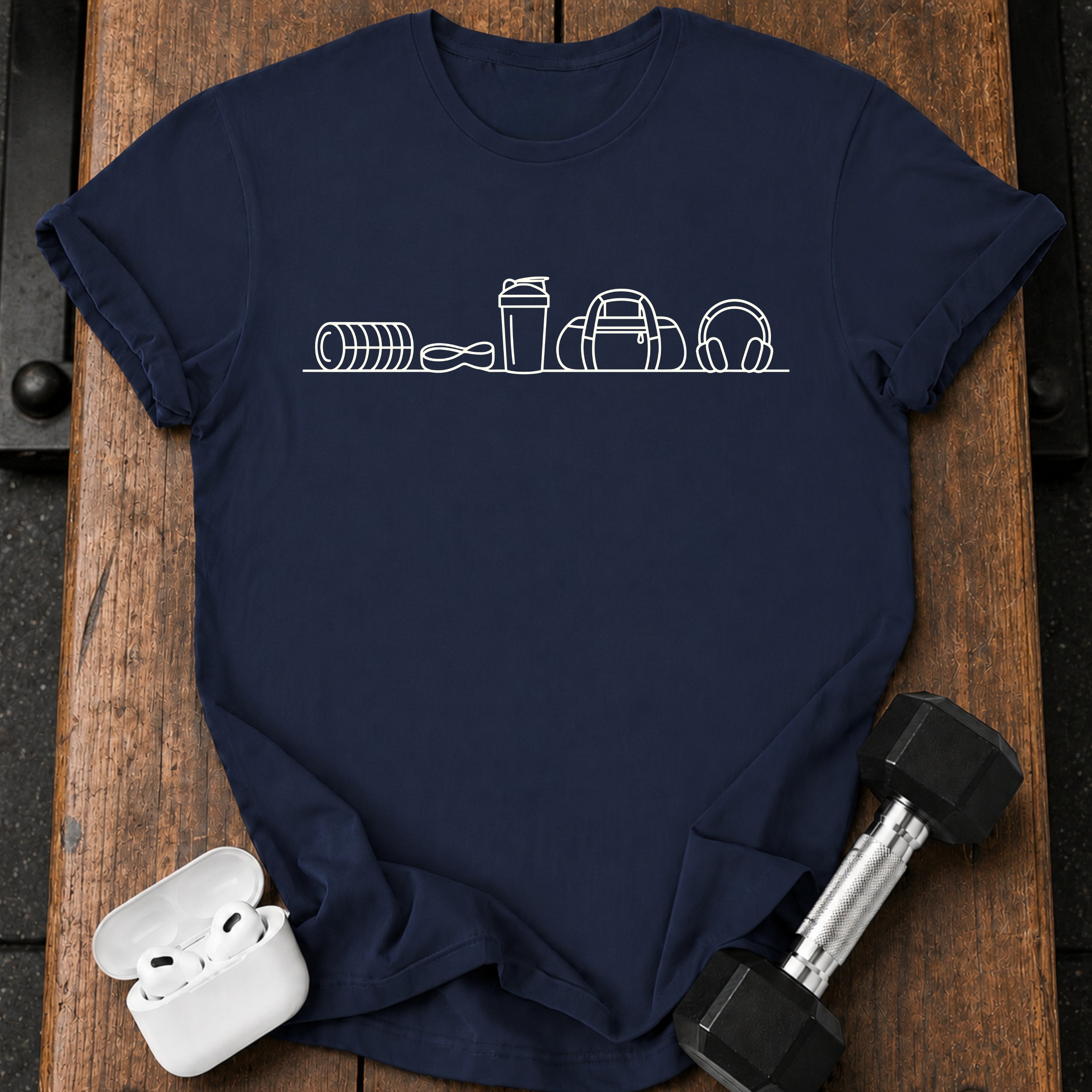 Gym Essentials Line T-Shirt