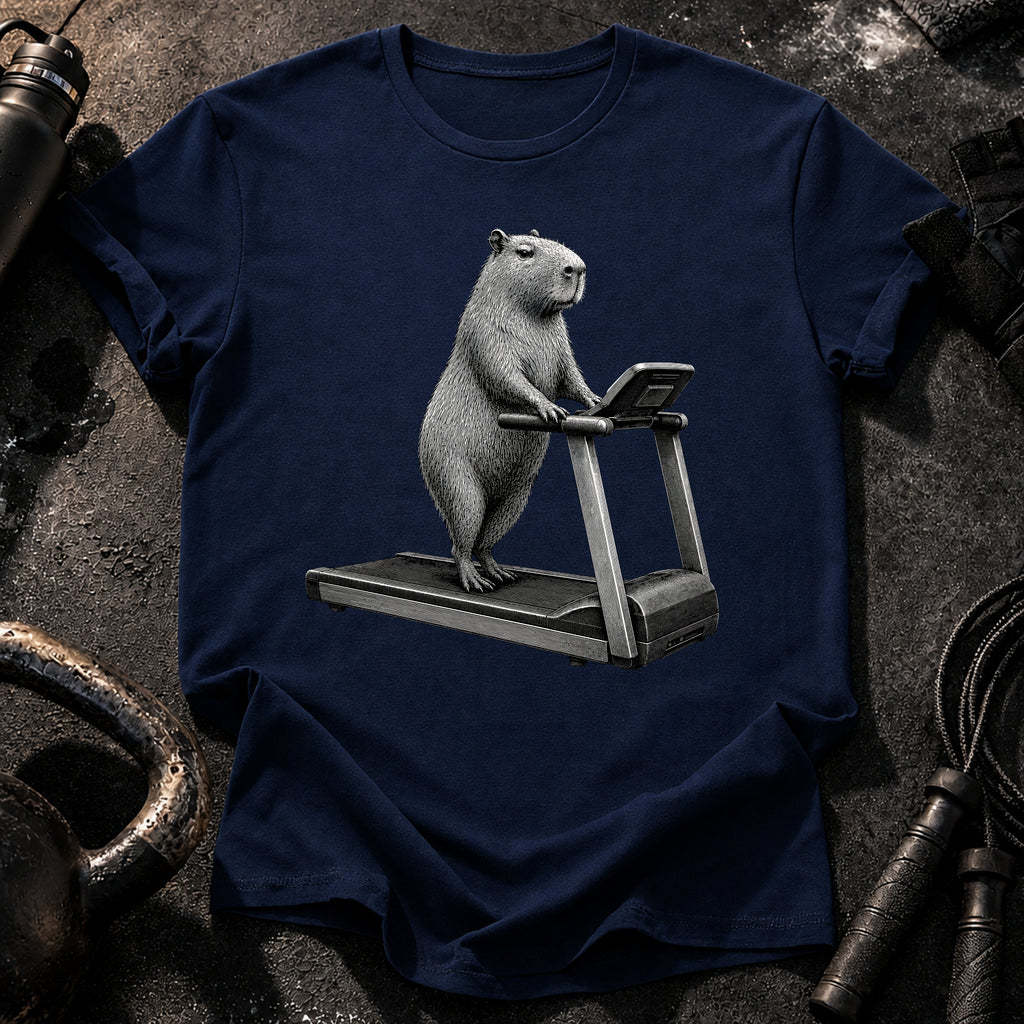 Capybara Treadmill T-Shirt