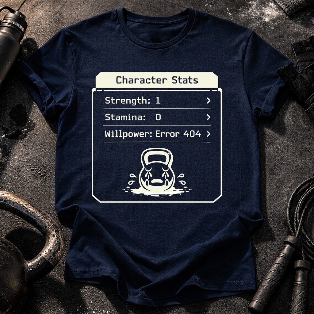 Character Stats Gym T-Shirt