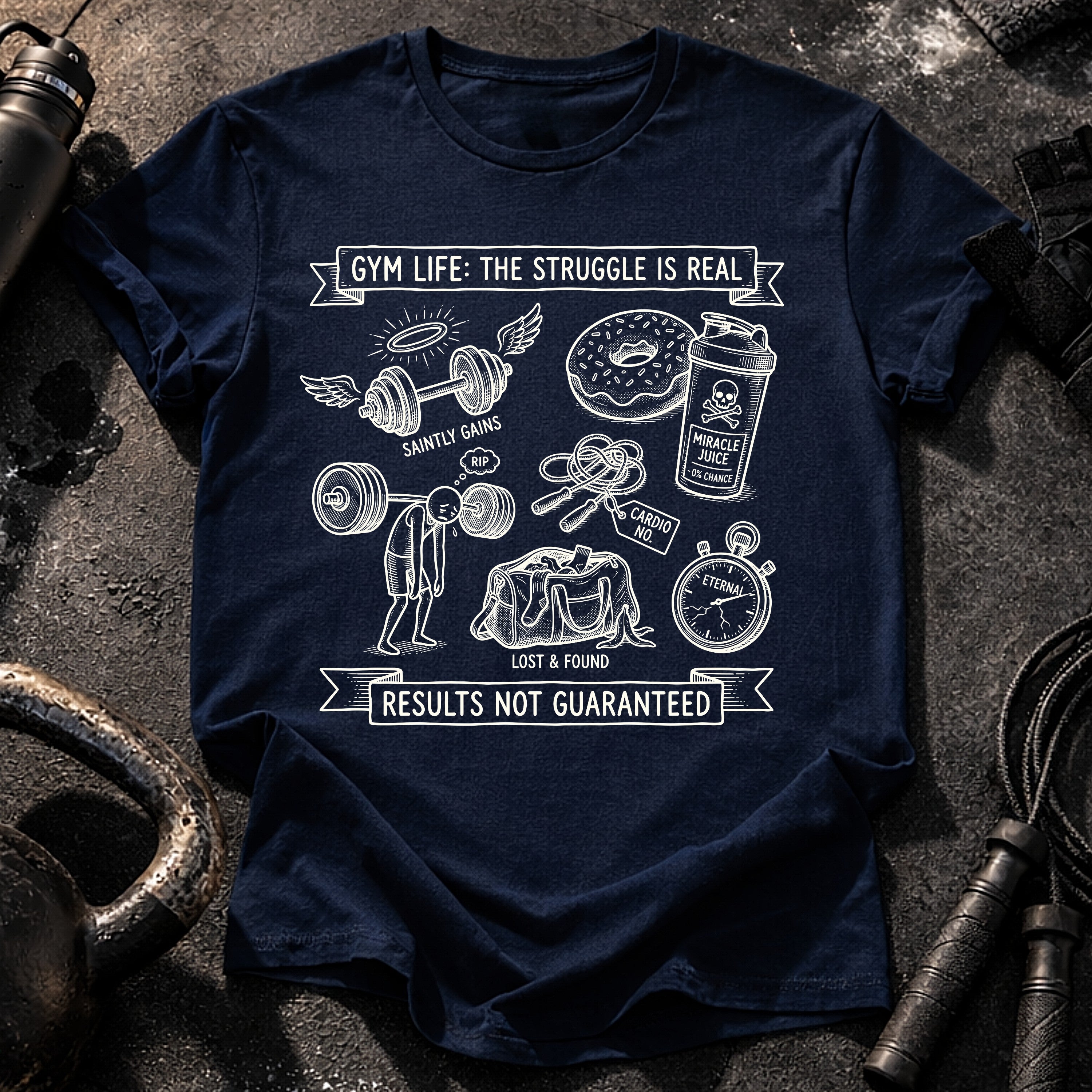 Gym Struggle Is Real T-Shirt