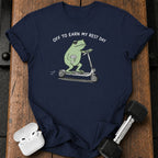 Earn My Rest Day Frog T-Shirt