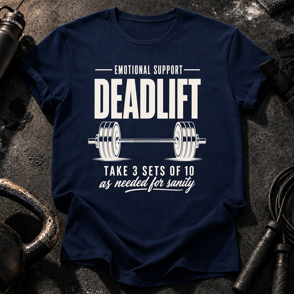 Emotional Support Deadlift T-Shirt