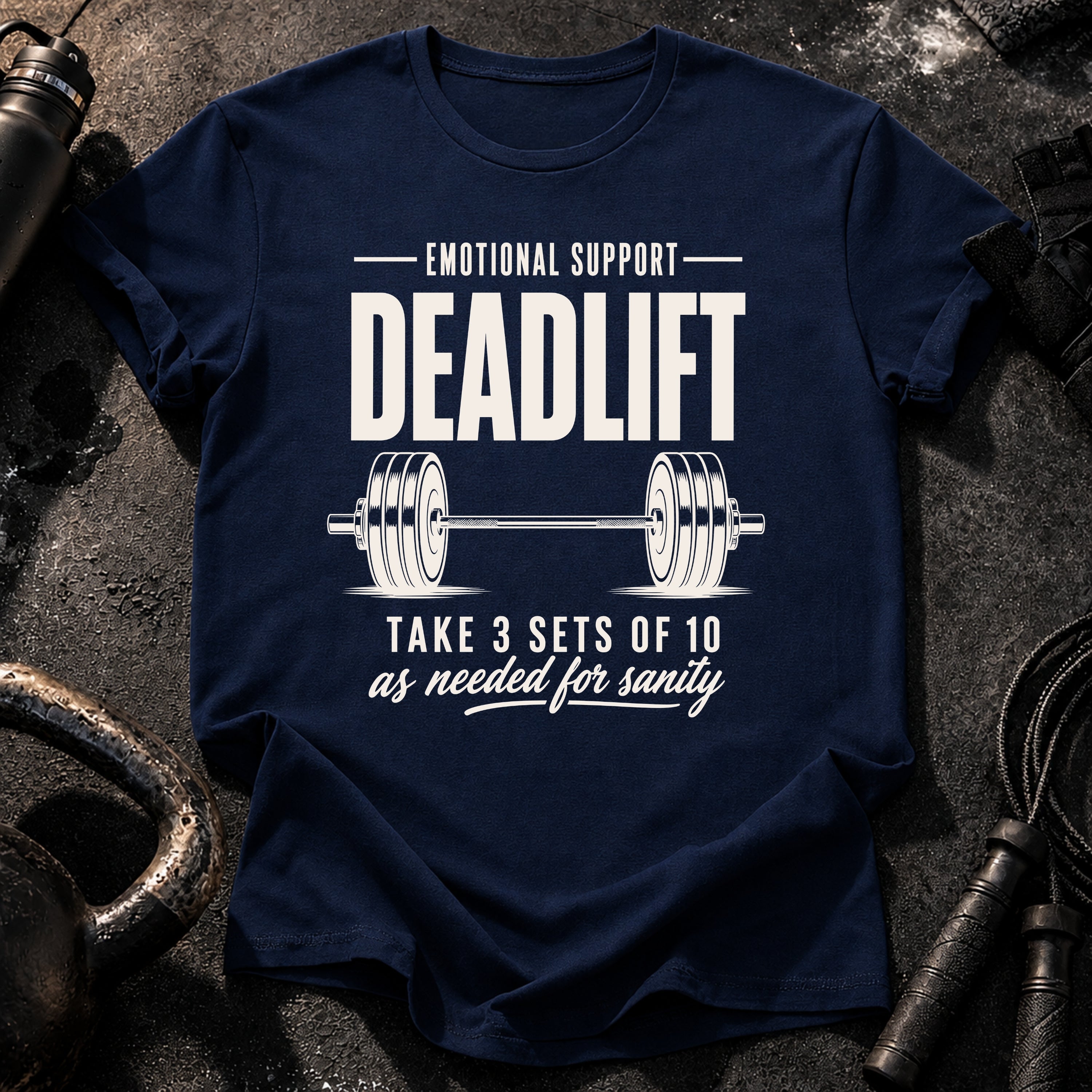 Emotional Support Deadlift T-Shirt