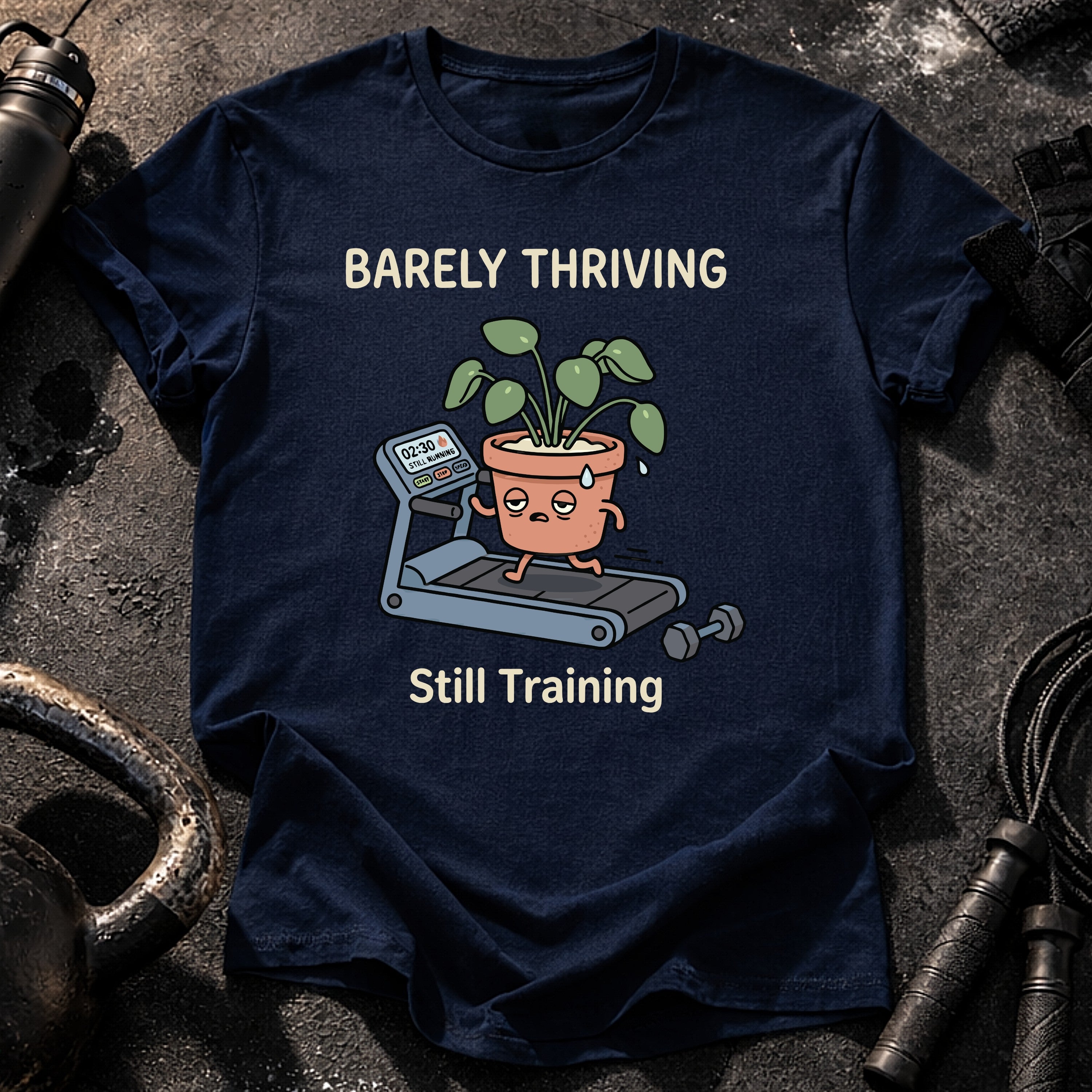 Barely Thriving Still Training T-Shirt