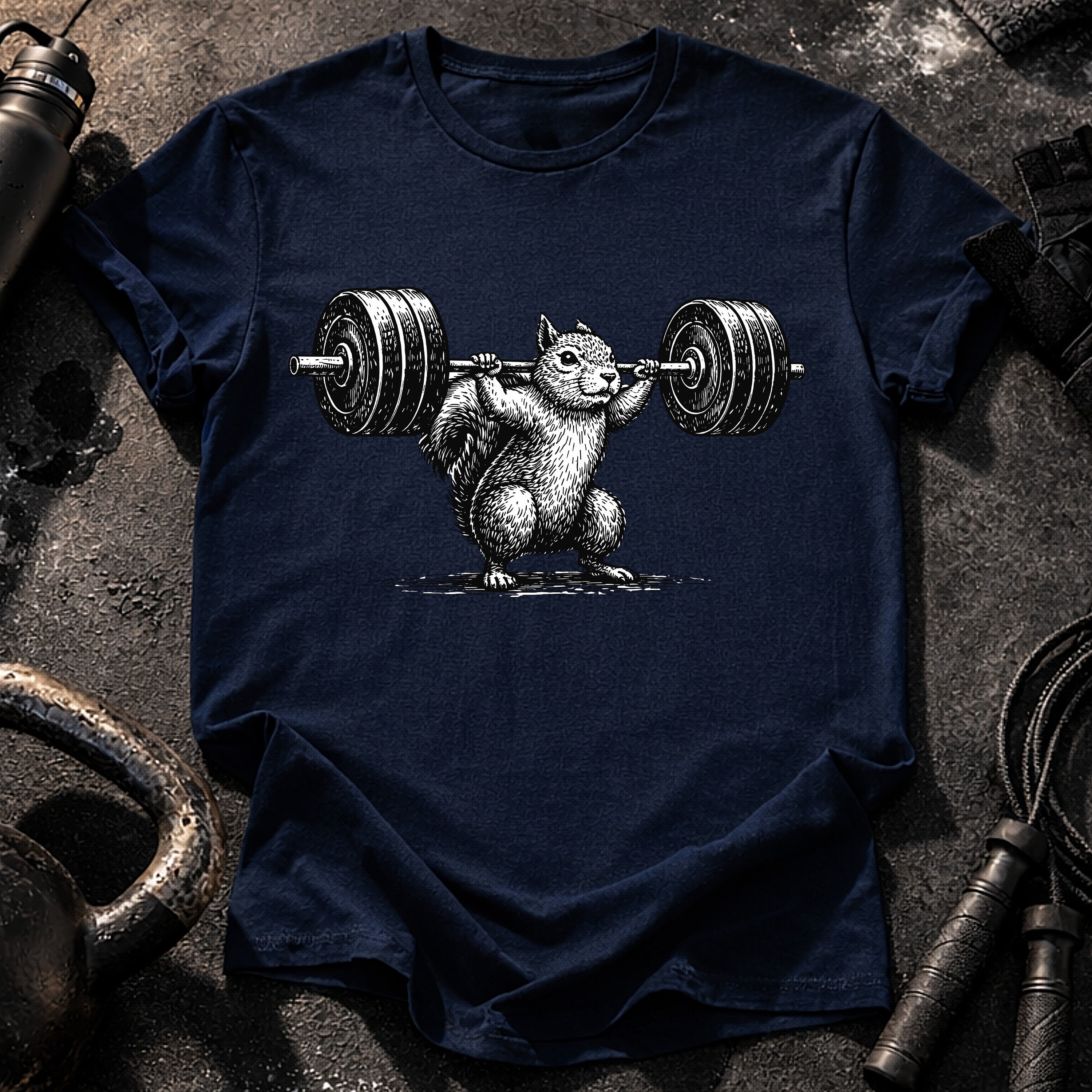 Swole Squirrel Gym T-Shirt