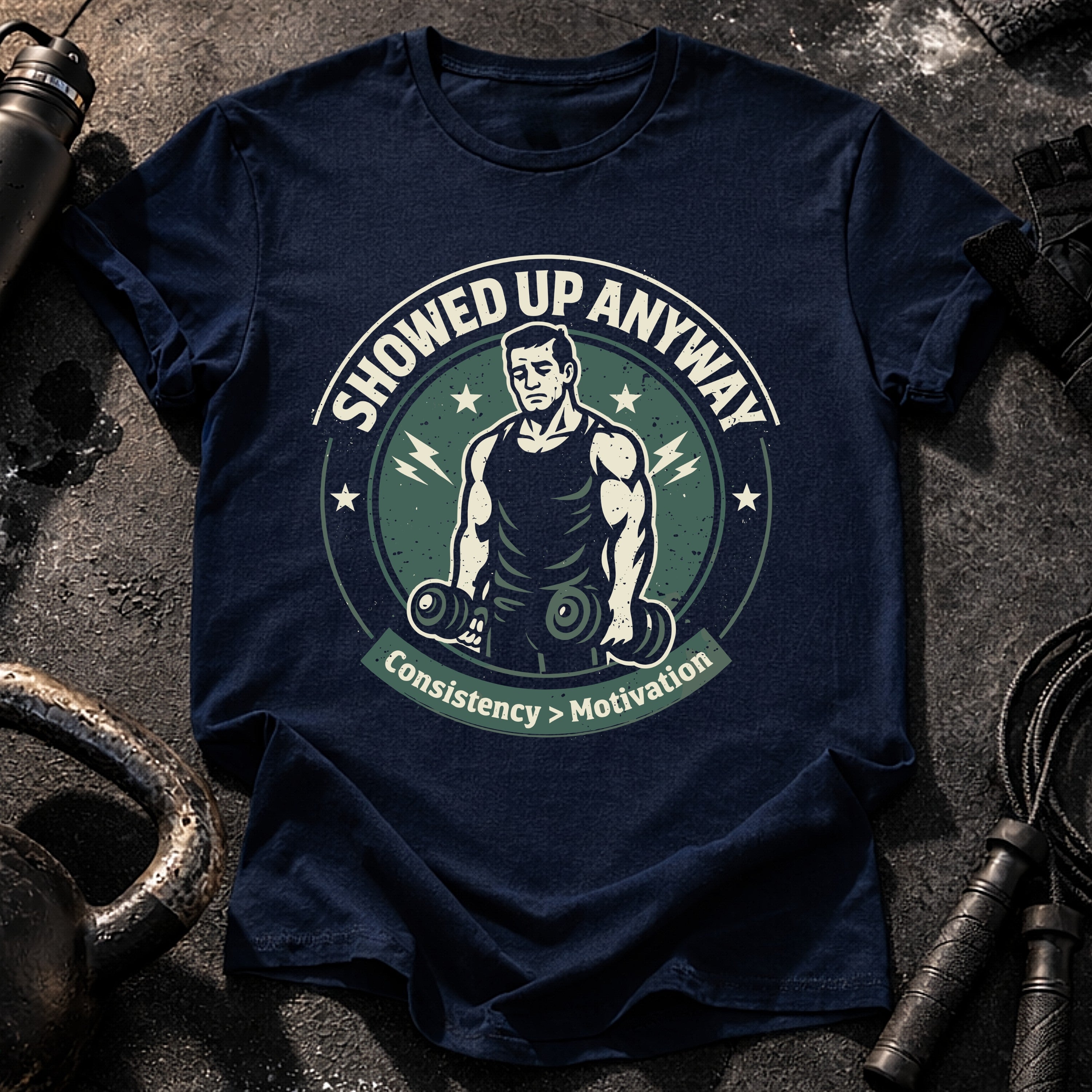 Showed Up Anyway T-Shirt
