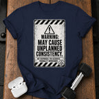 Accidental Consistency Warning T-Shirt