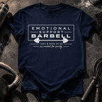 Emotional Support Barbell T-Shirt