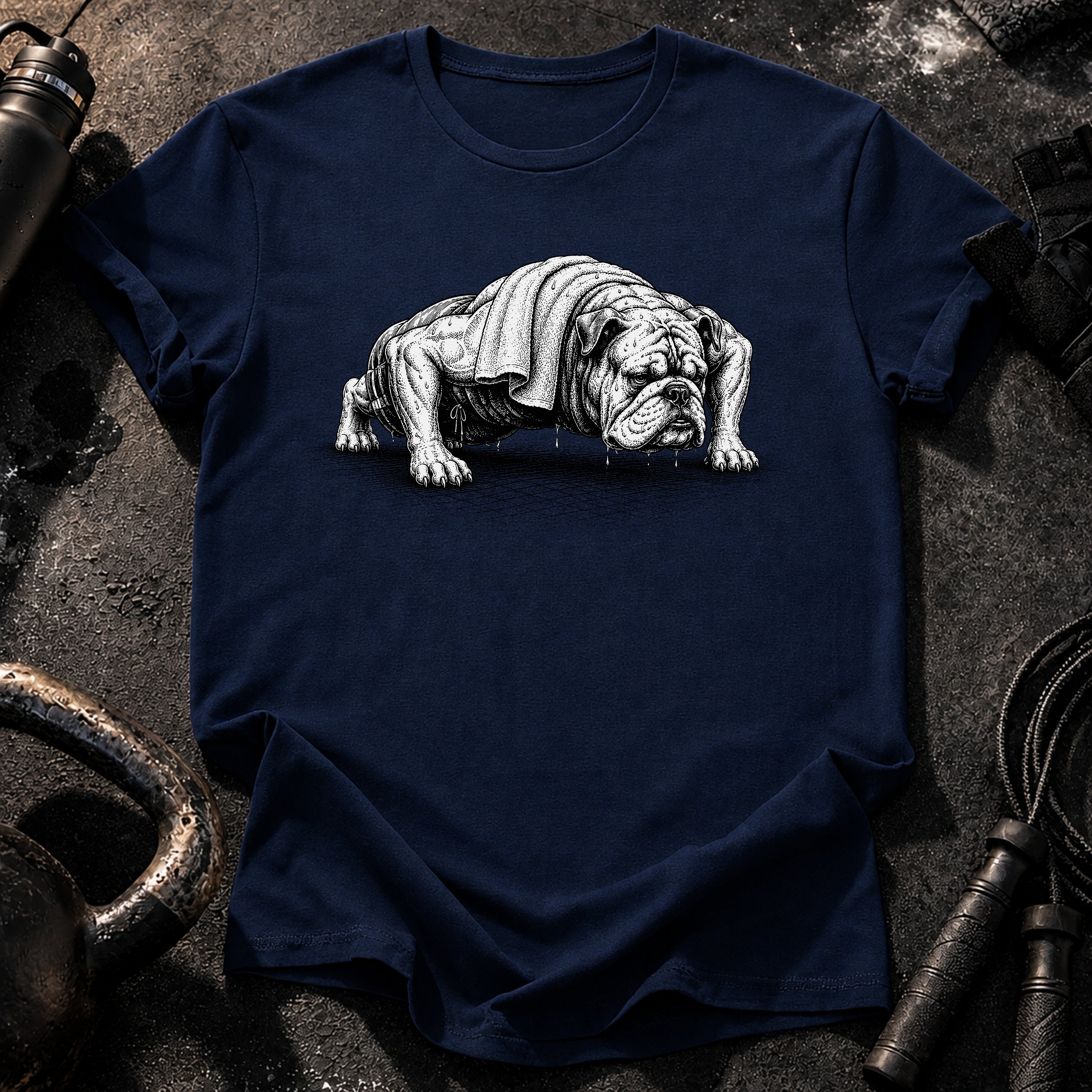 Bulldog Push Up T-Shirt