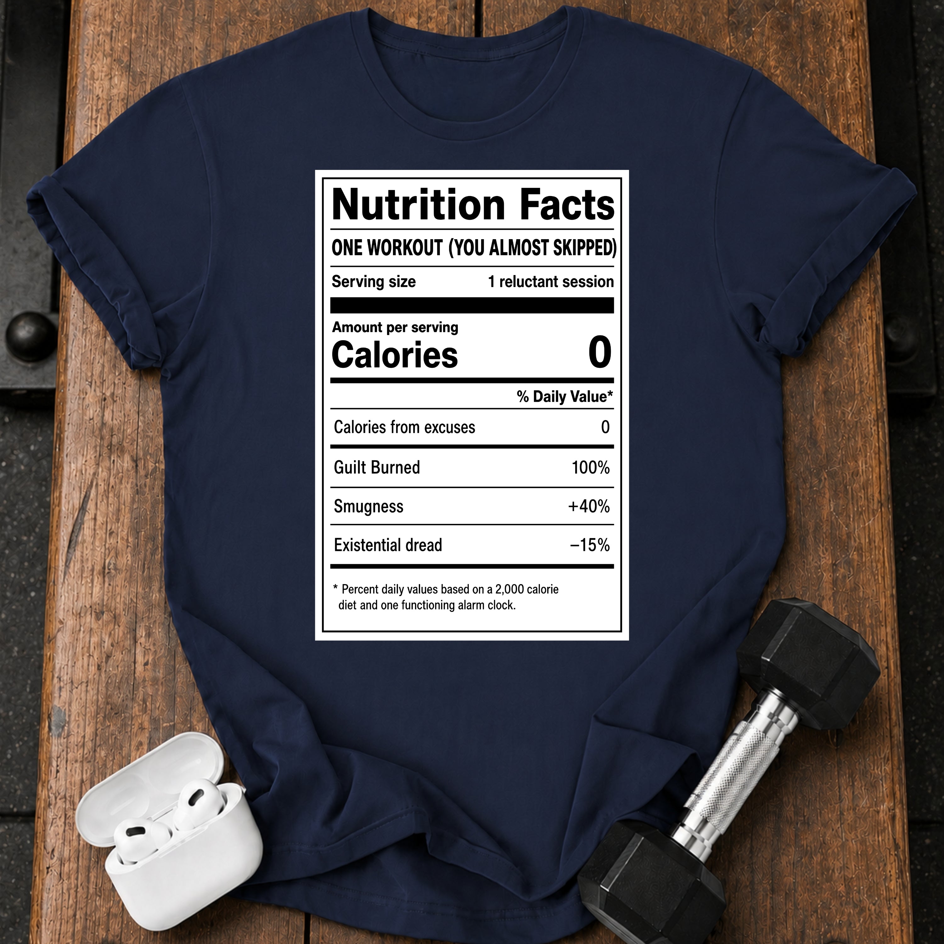 Nutrition Facts Skipped T-Shirt