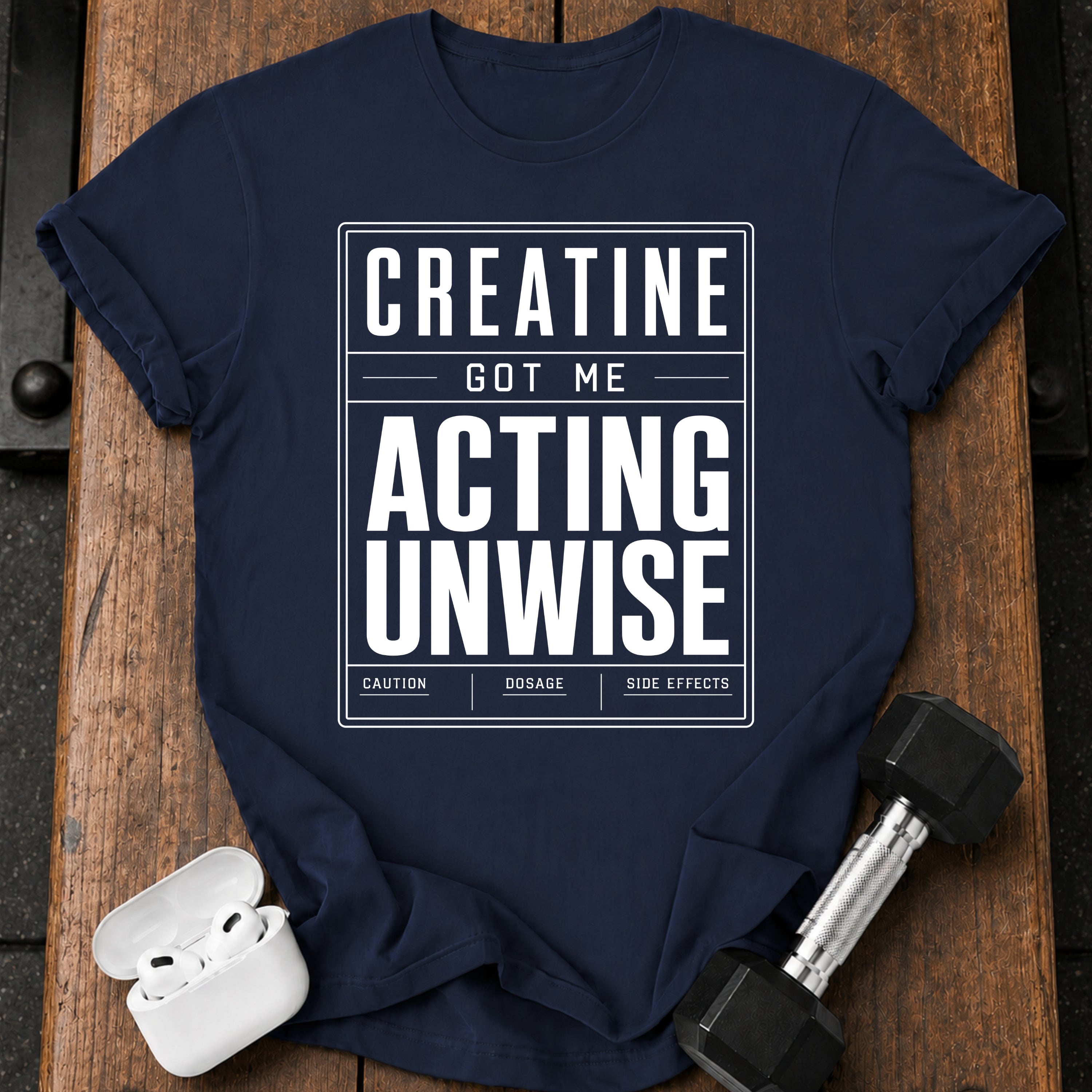 Creatine Warning T-Shirt