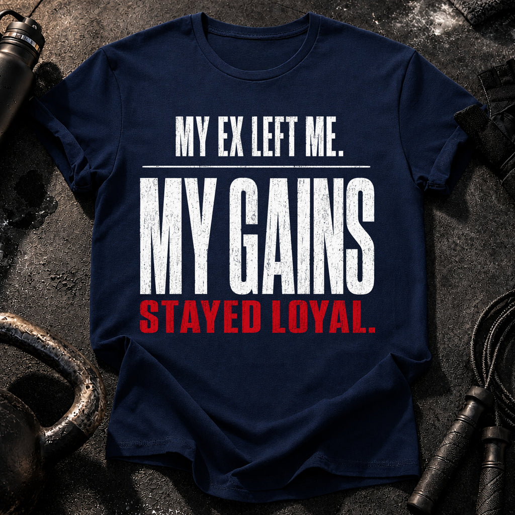Ex Left Gains Stayed T-Shirt